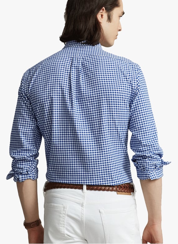 Chemise à carreaux | Bleu by POLO RALPH LAUREN Chemise à carreaux Bleu