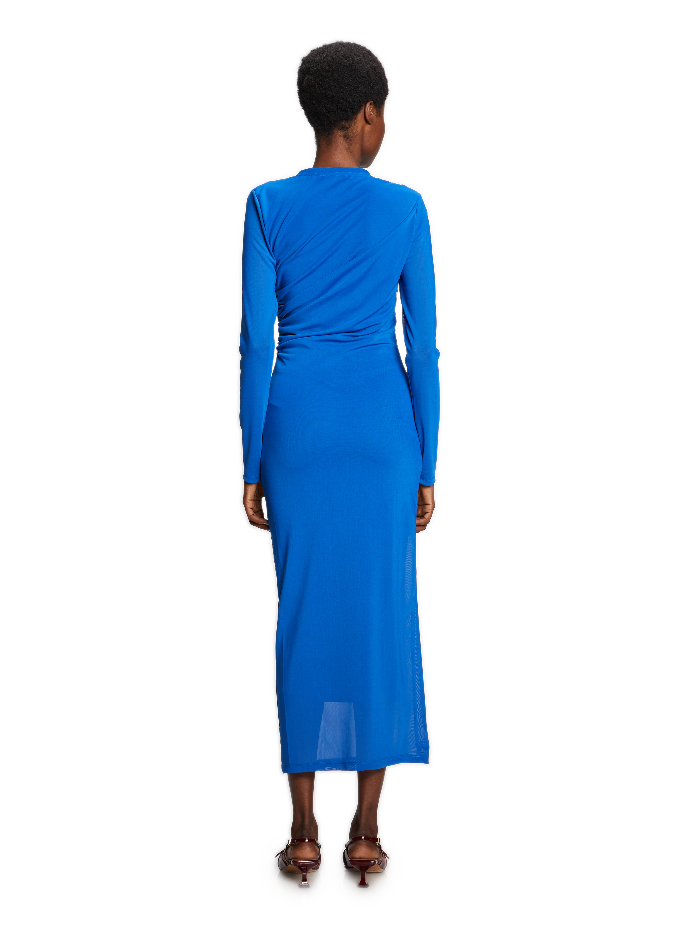 Robe longue Umesh en maille SAISON 1865 Bleu