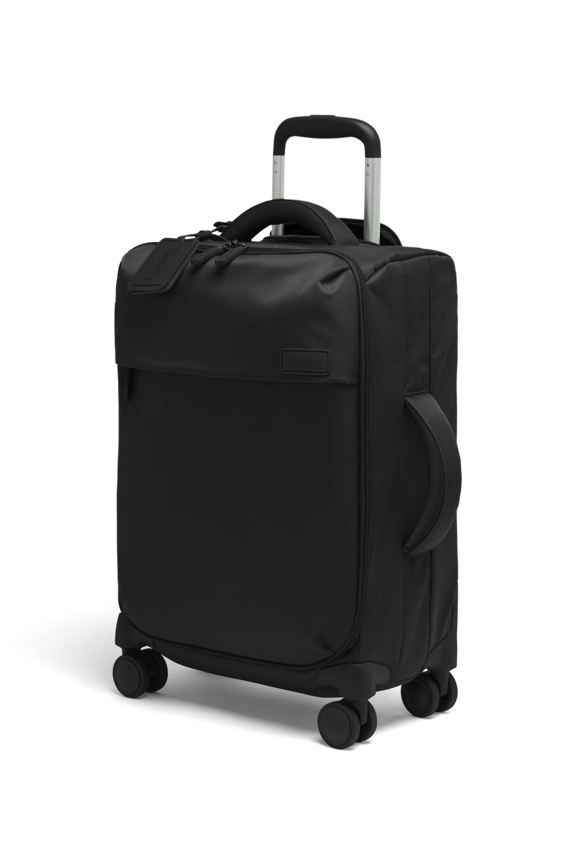 Plume valise 4 roues taille s LIPAULT PARIS Noir