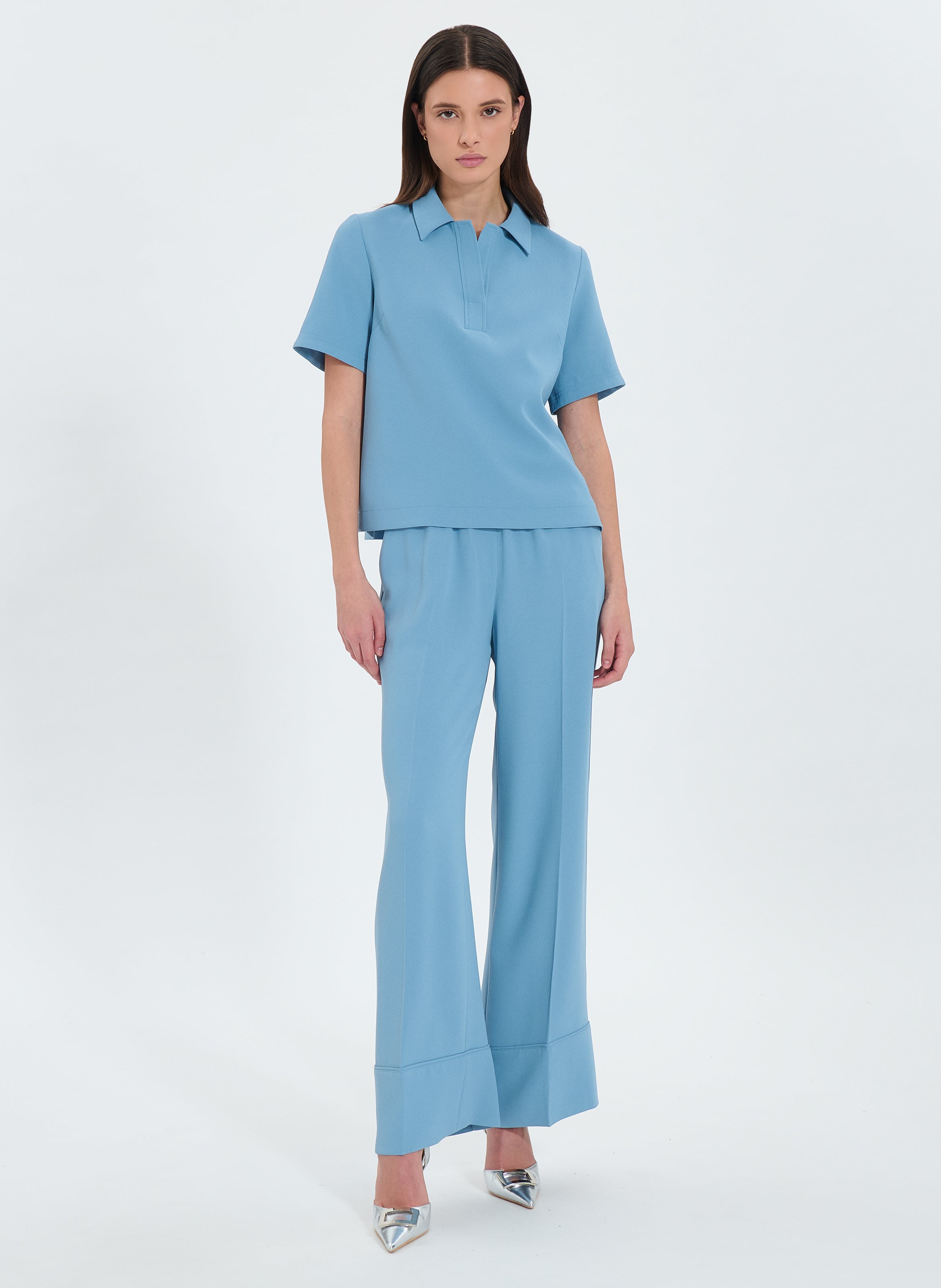 Pantalon  poesie ZAPA Bleu