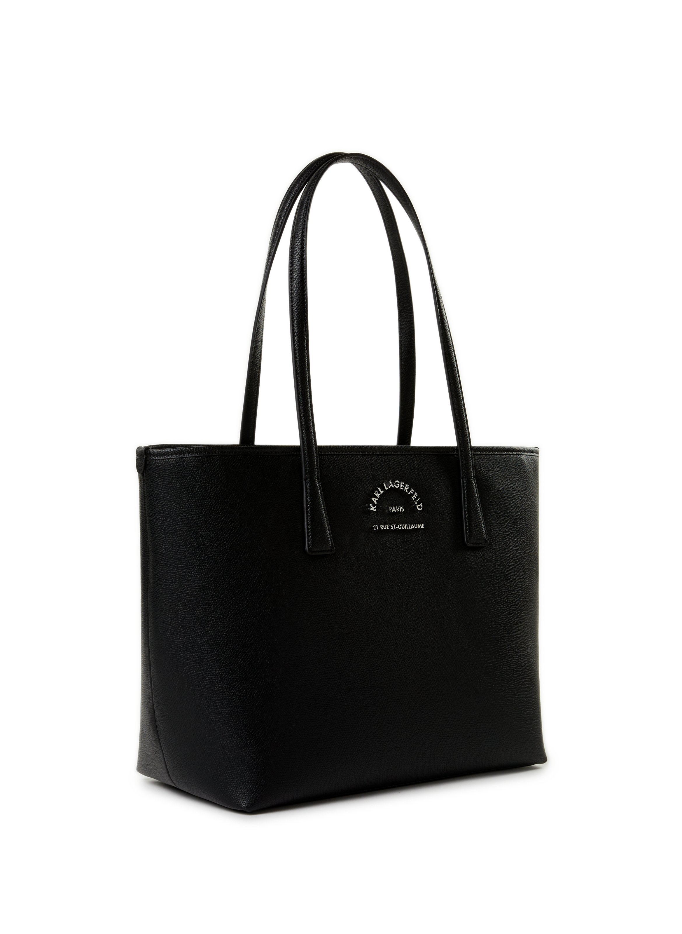 Sac à main à logo KARL LAGERFELD Noir