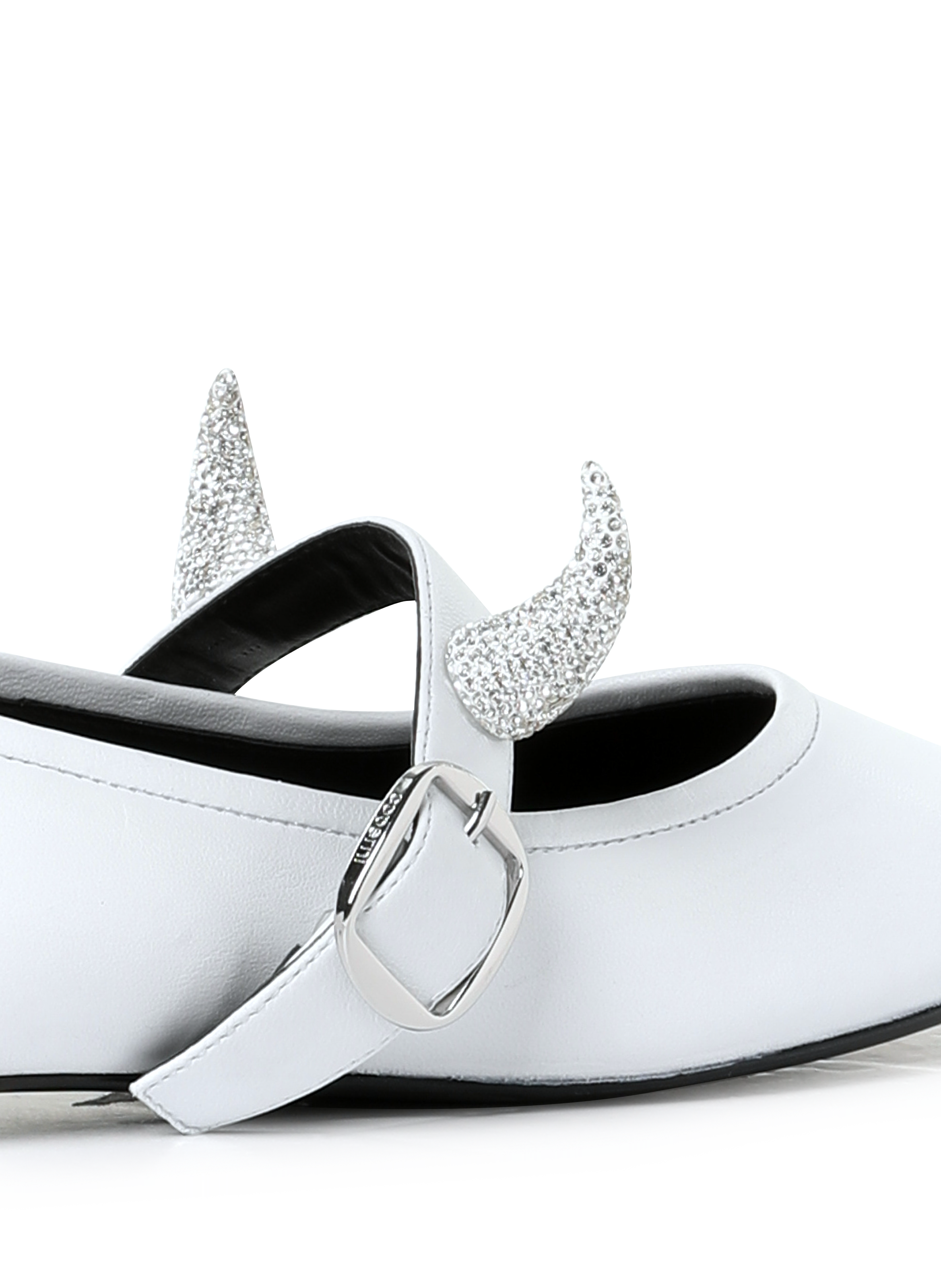 Ballerinas Dysney x Coperni Horn Belt COPERNI White