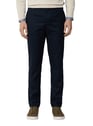 Pantalon droit rayé en laine | Bleu by FACONNABLE FACONNABLE Pantalon droit rayé en laine | Bleu