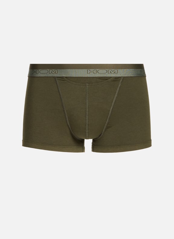 Cotton and modal-blend boxers Khaki by HOM HOM Cotton and modal-blend boxers Khaki