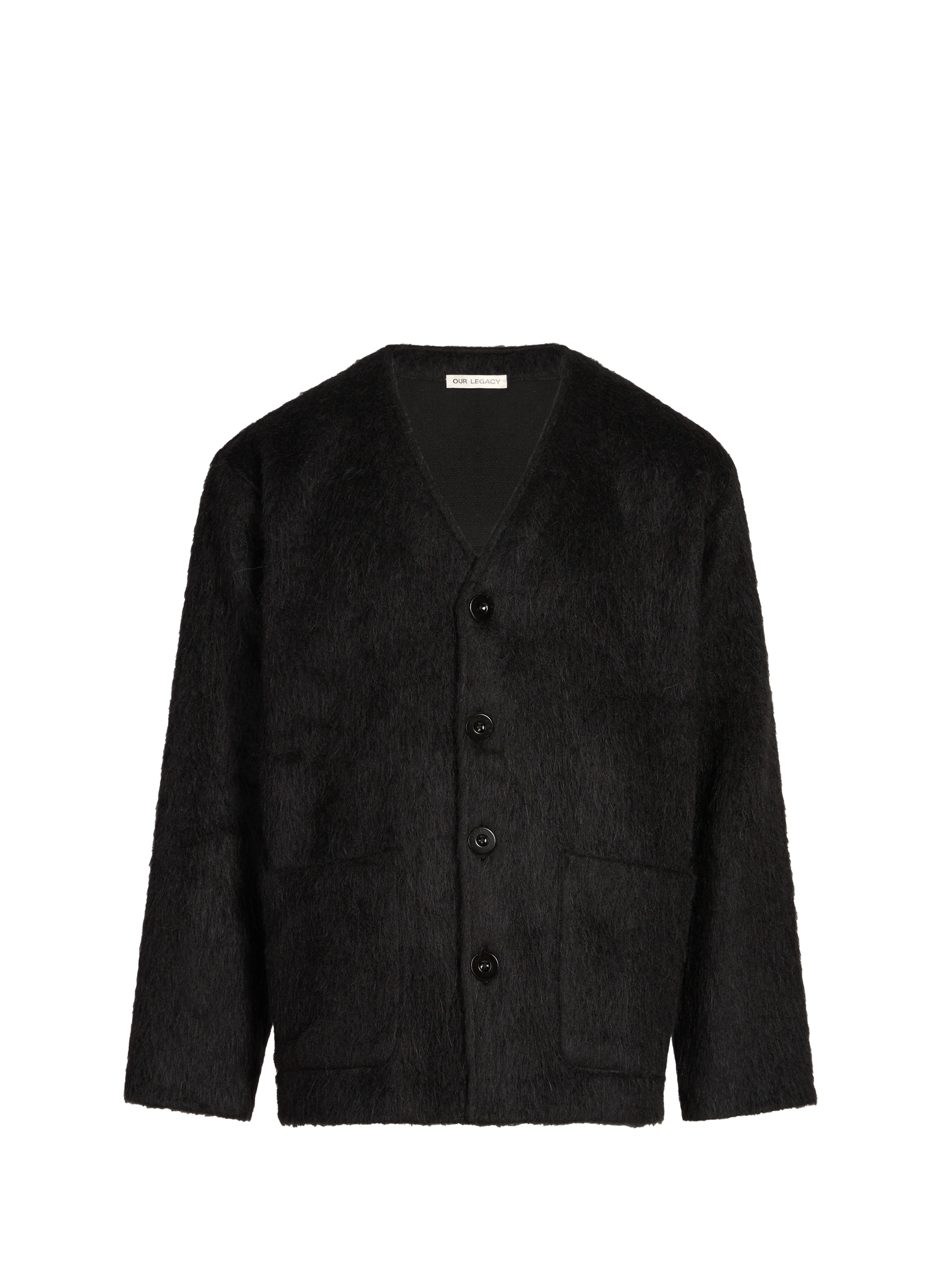 Cardigan duveteux OUR LEGACY Noir