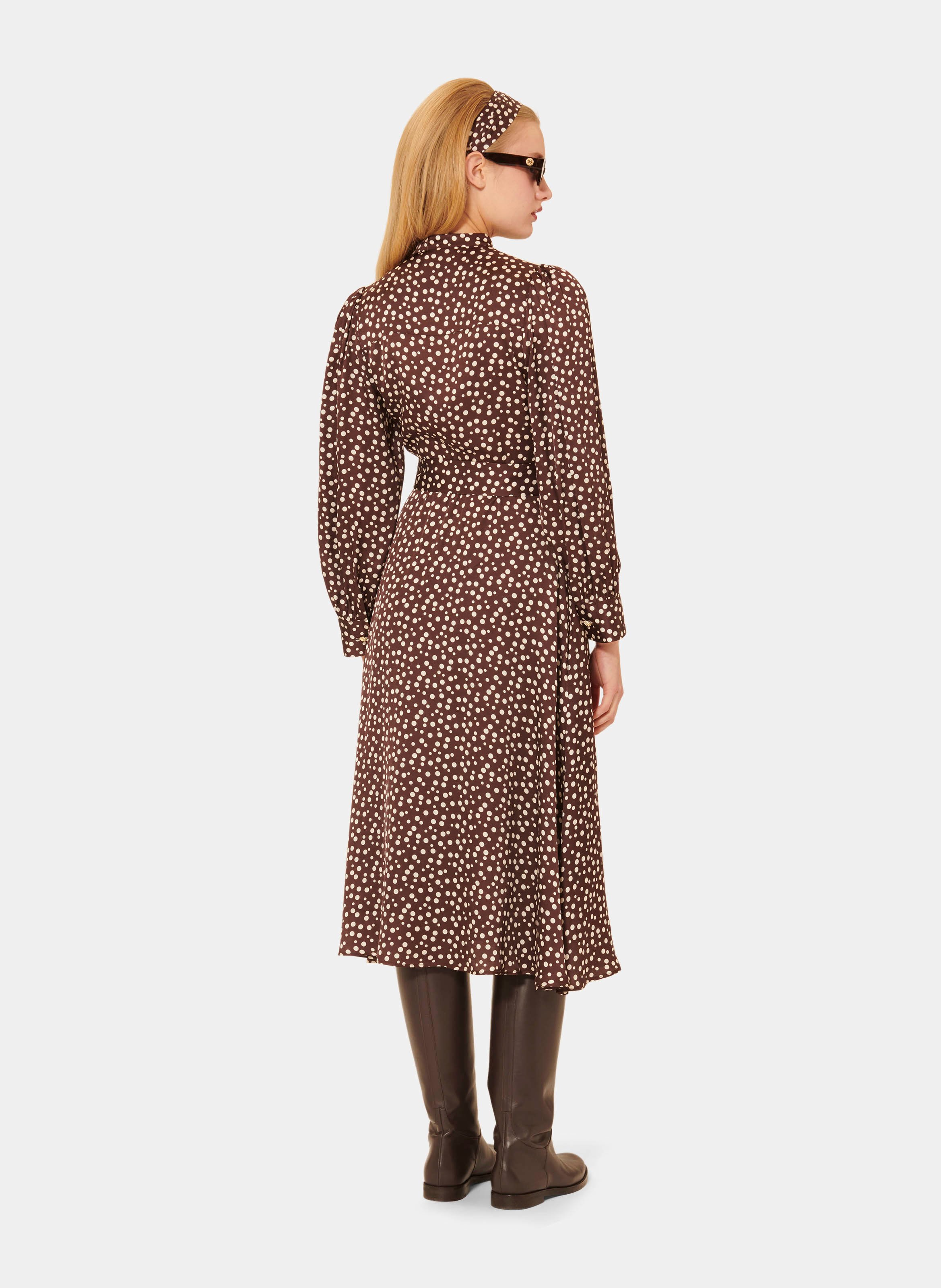 Robe rivoltina TARA JARMON Marron