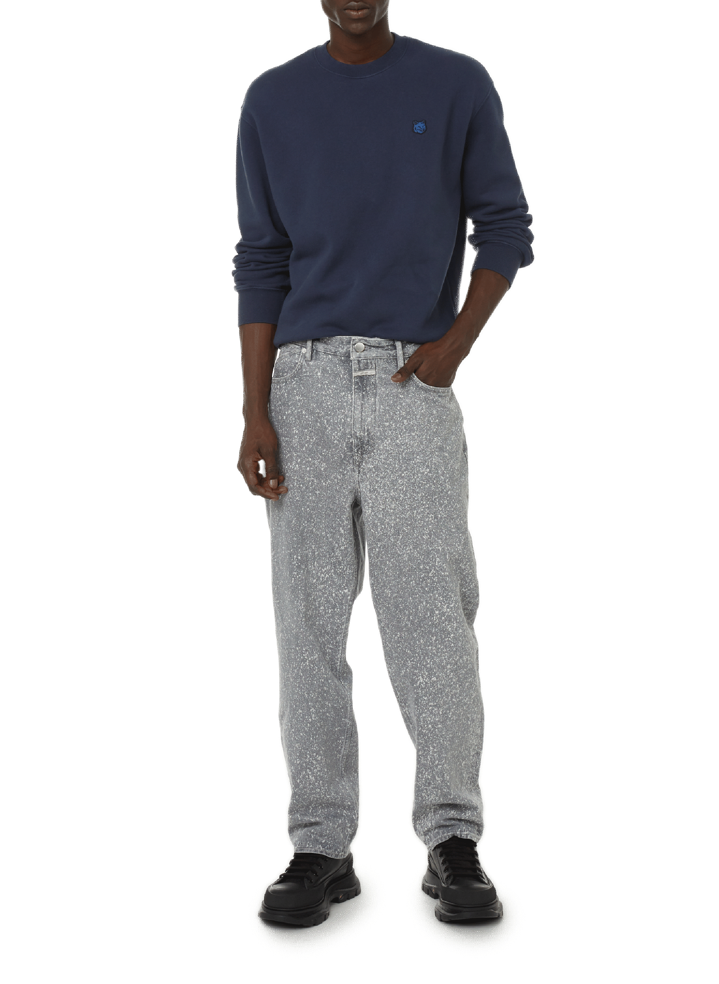 Casquette Ethan en laine SAISON 1865 Bleu