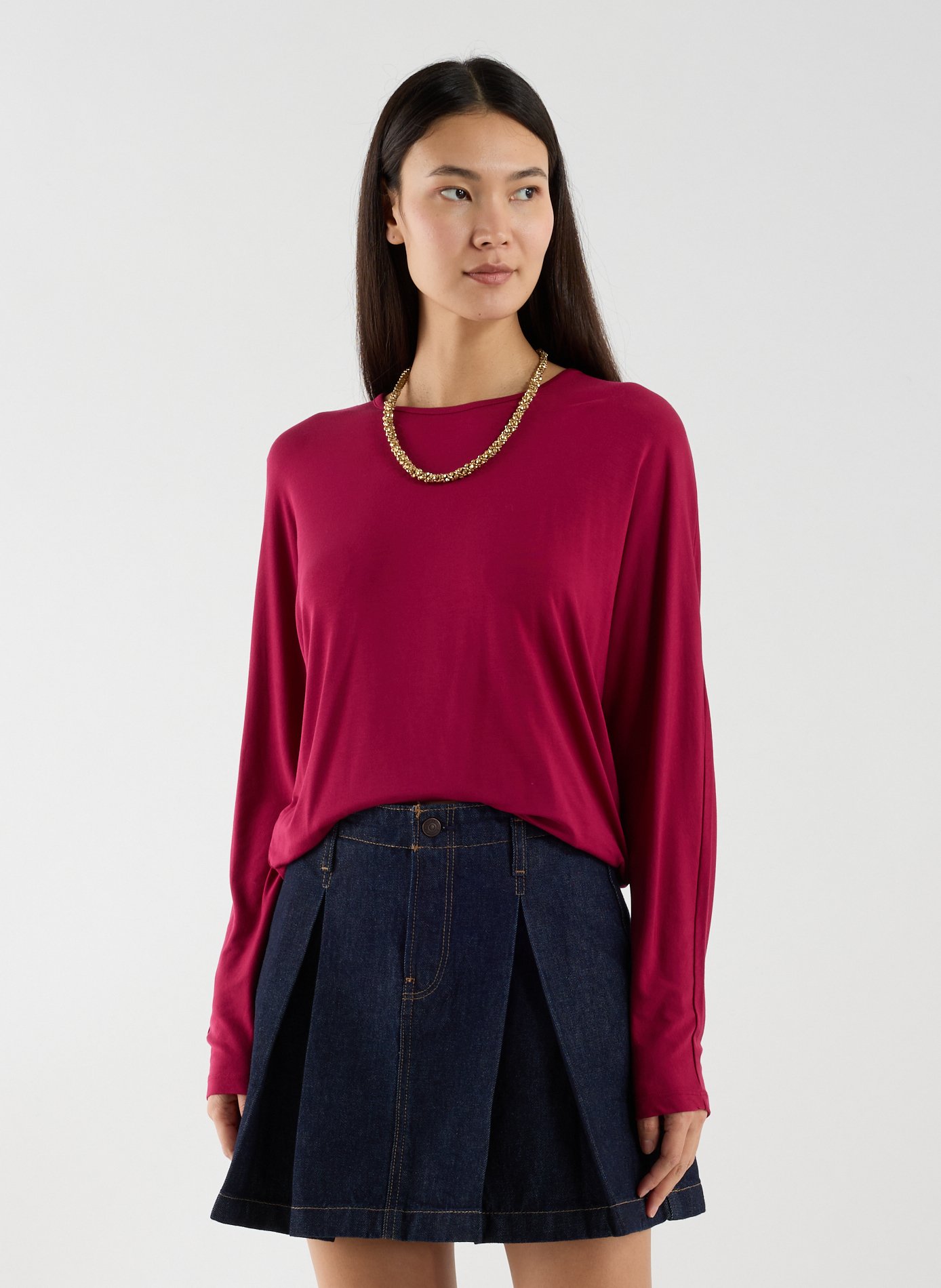 T-shirt fluide CALVIN KLEIN Rouge