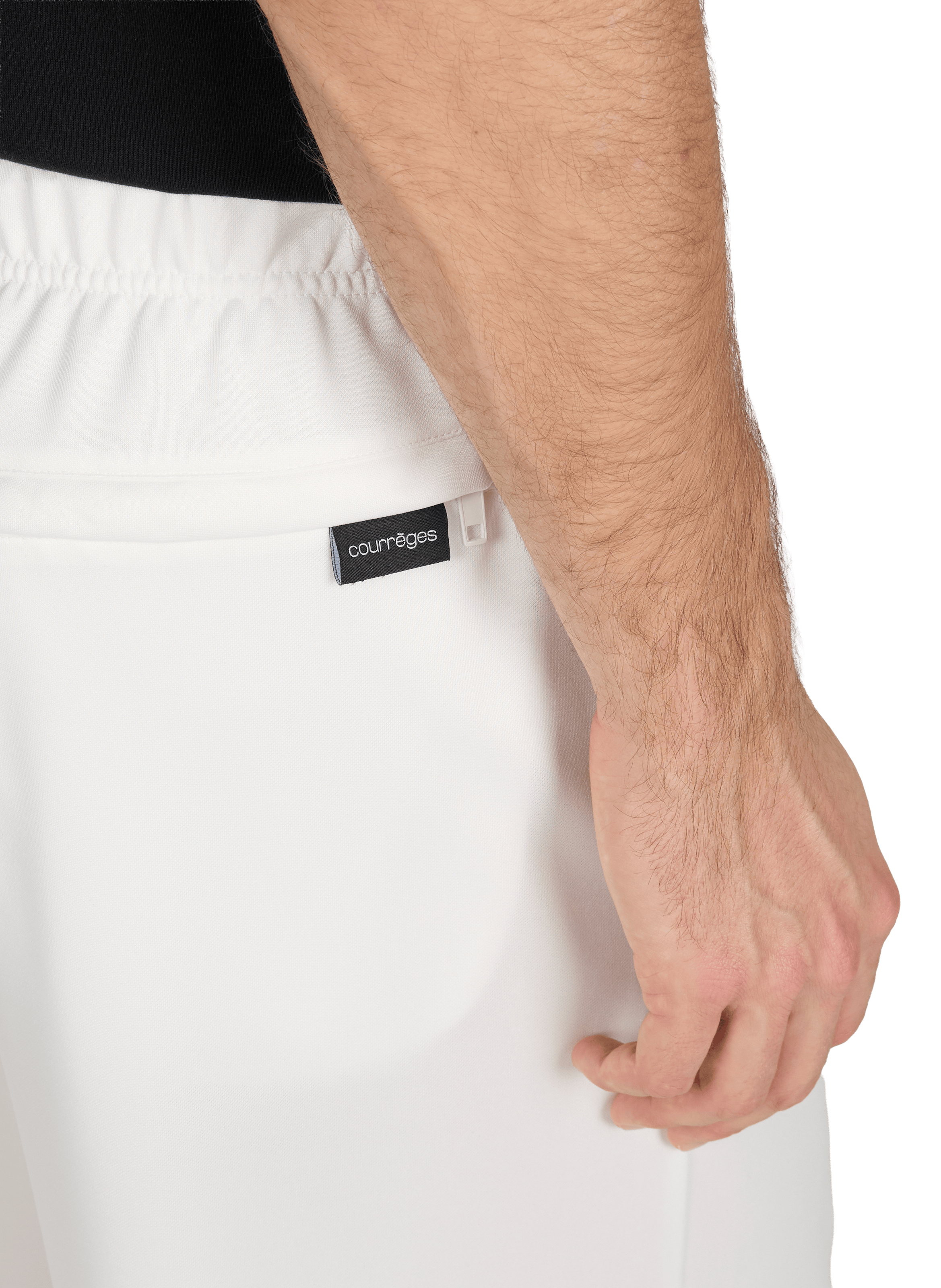 Short fluide COURRÈGES Blanc