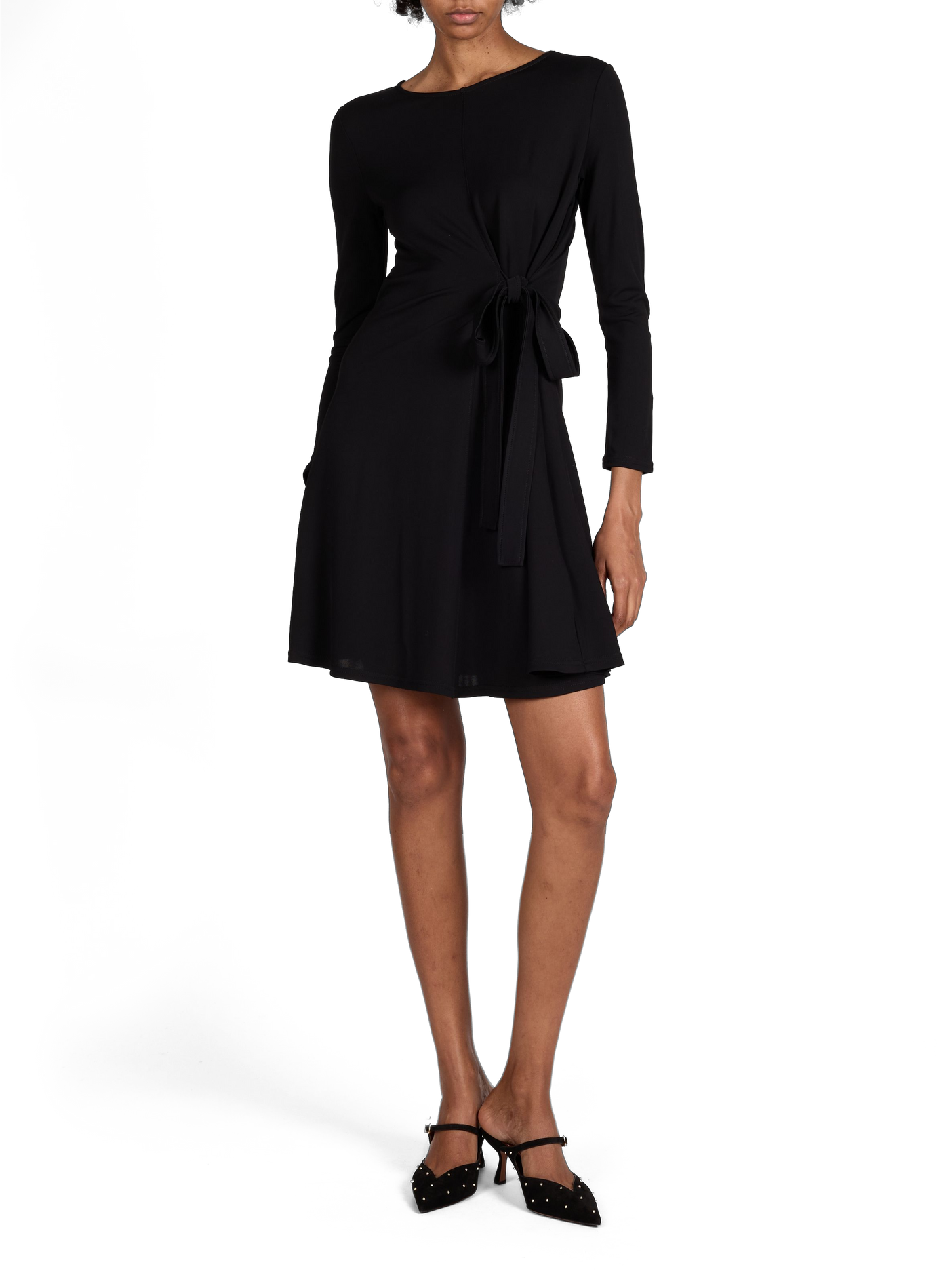 Loose short dress WEEK END Black