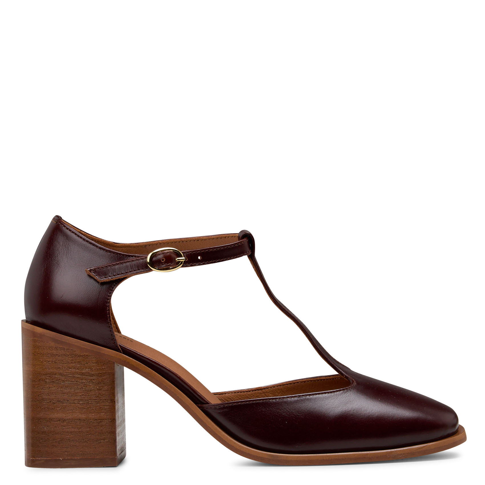 Sandales en cuir solene MAISON 123 Marron