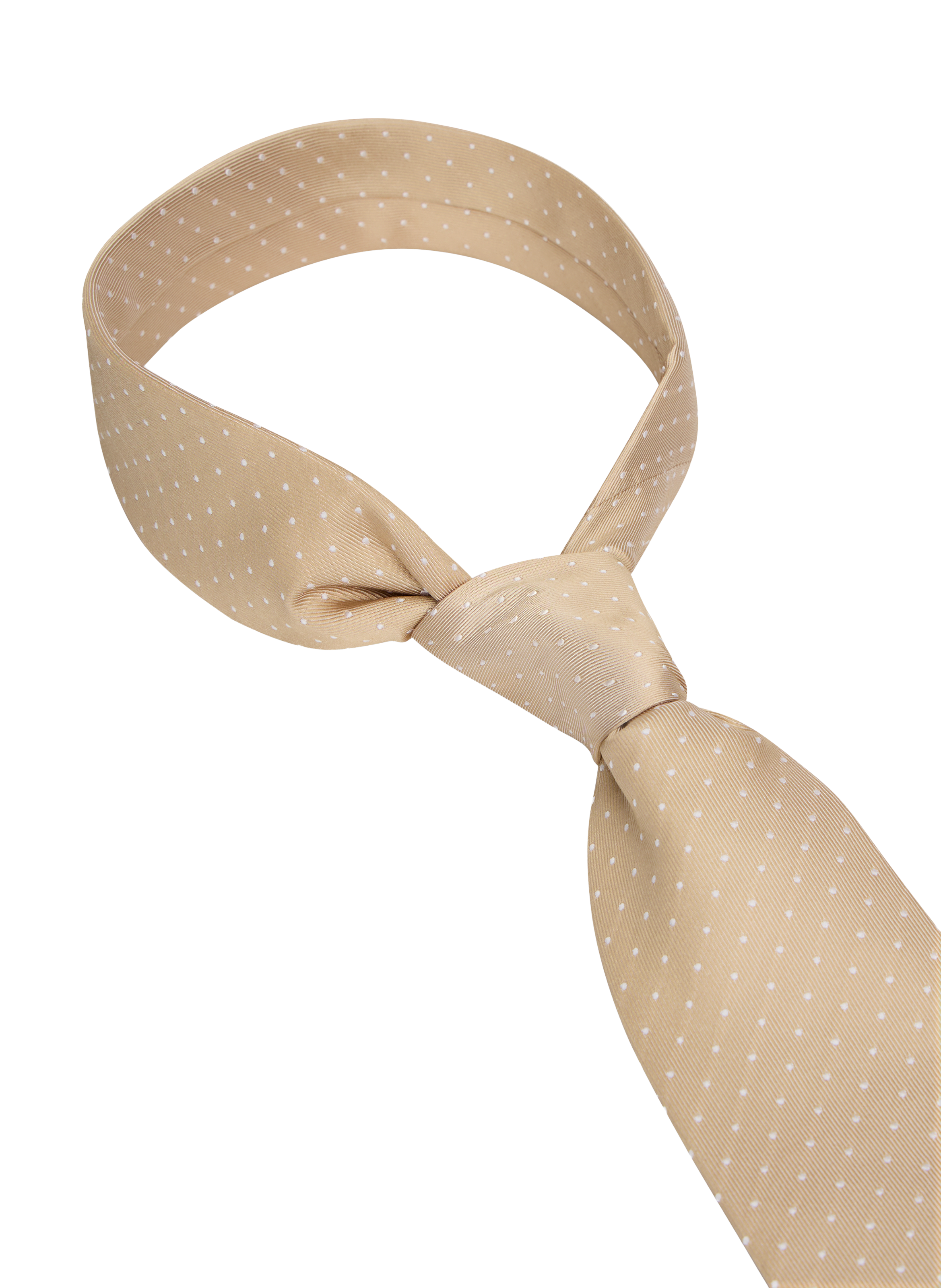  Silk tie TOMMY HILFIGER Beige
