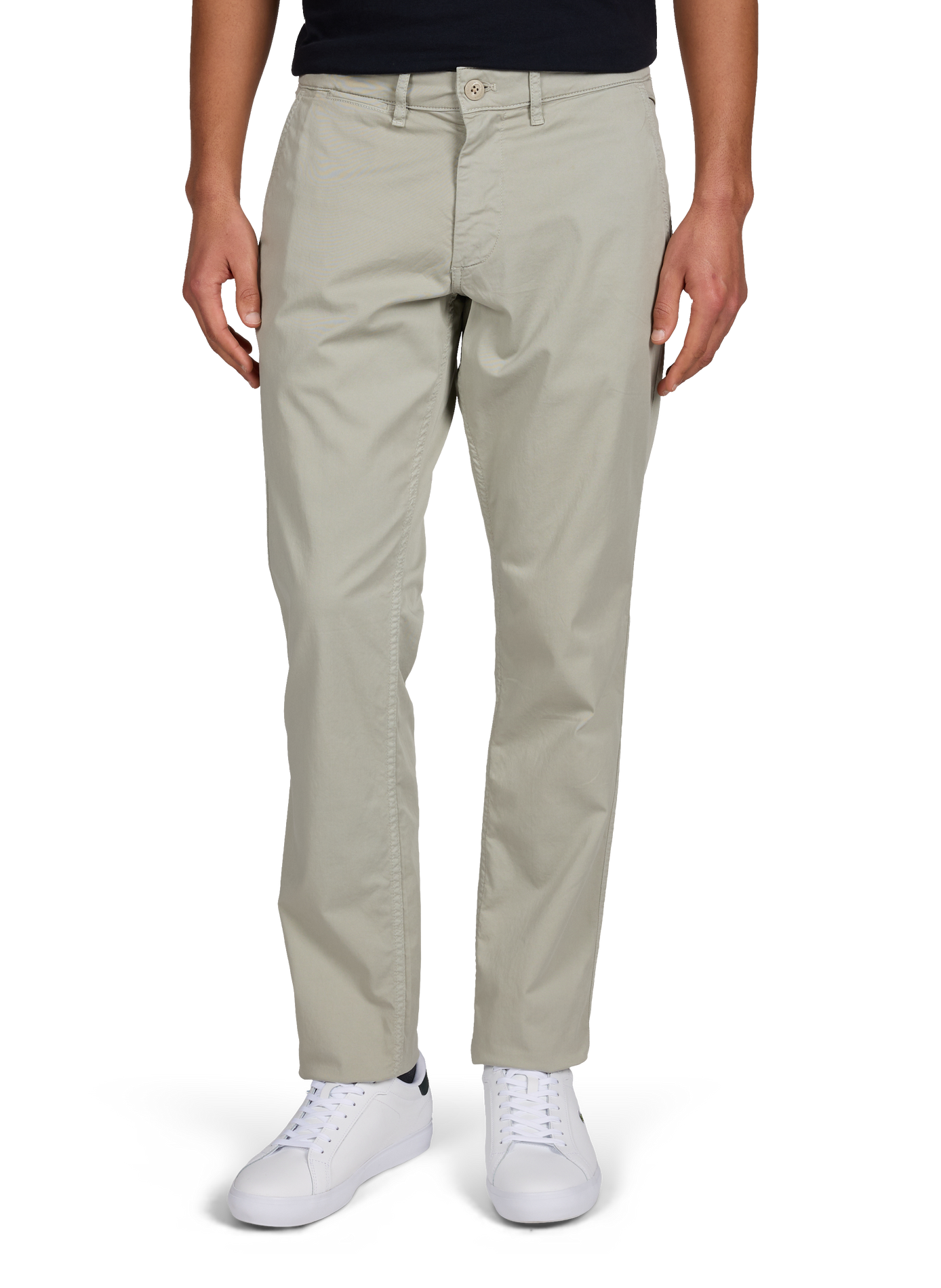 Pantalon chino en coton mélangé EDEN PARK Beige