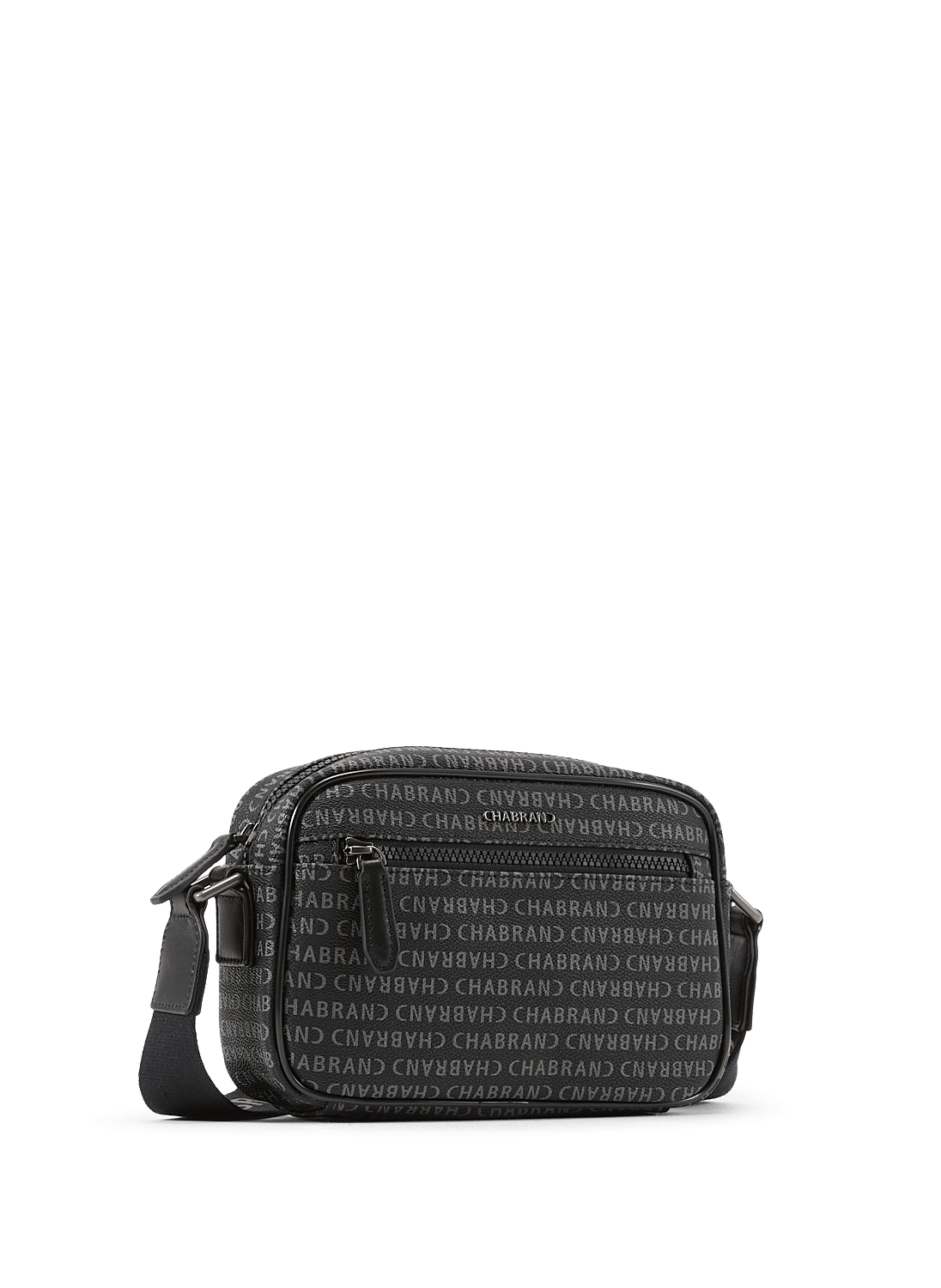 Monogram printed bag CHABRAND Black