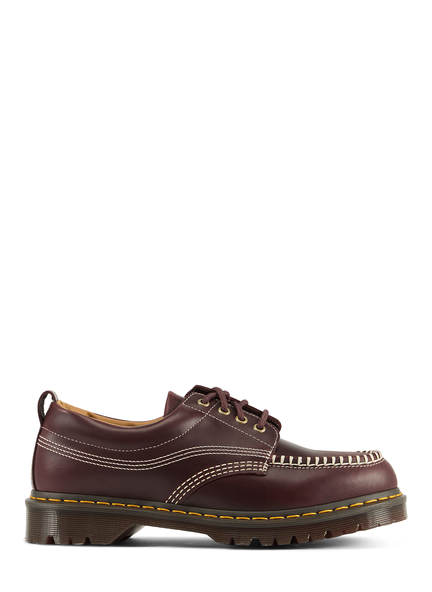 Lowell leather derbies DR. MARTENS Red
