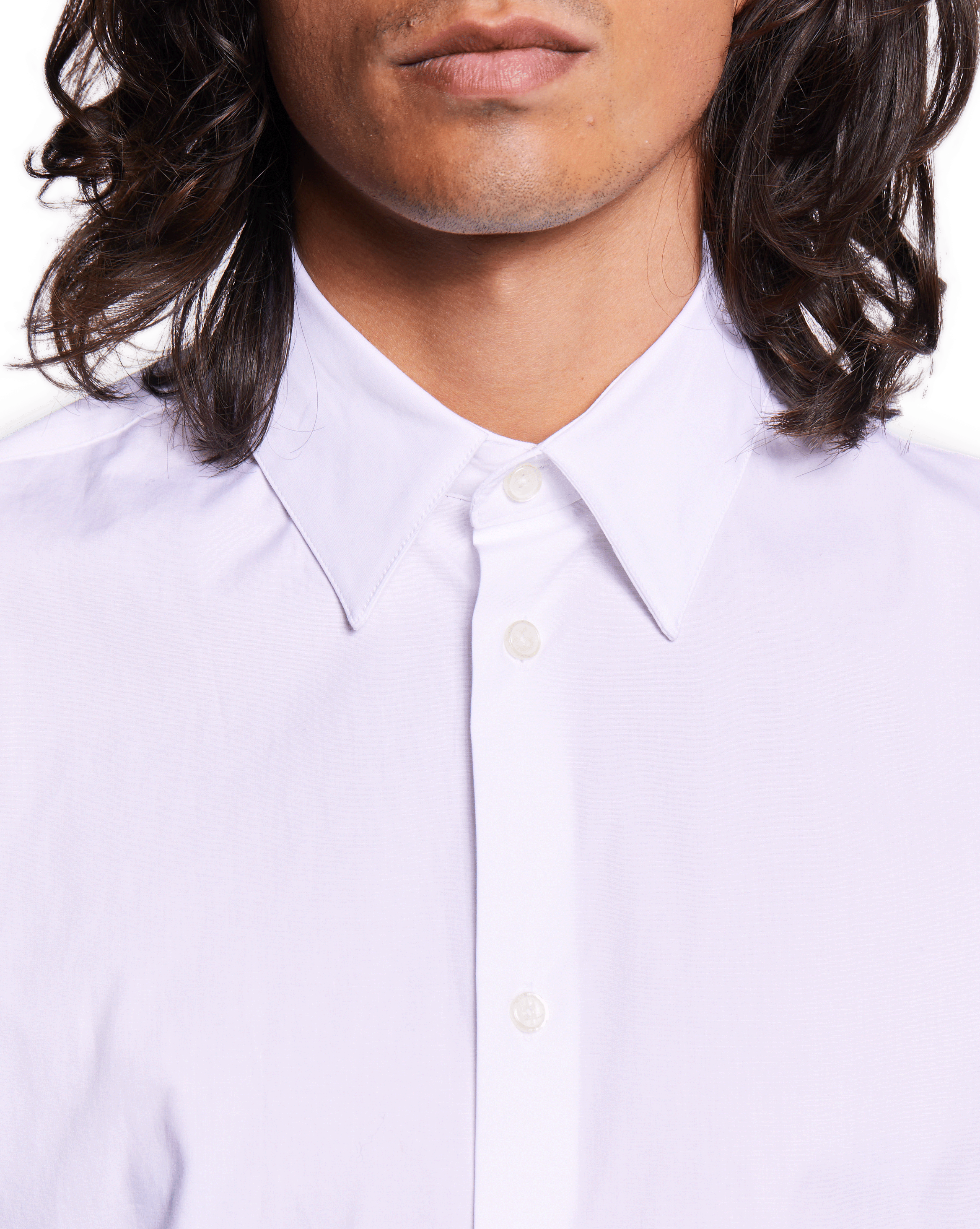 Cotton poplin shirt AU PRINTEMPS PARIS White