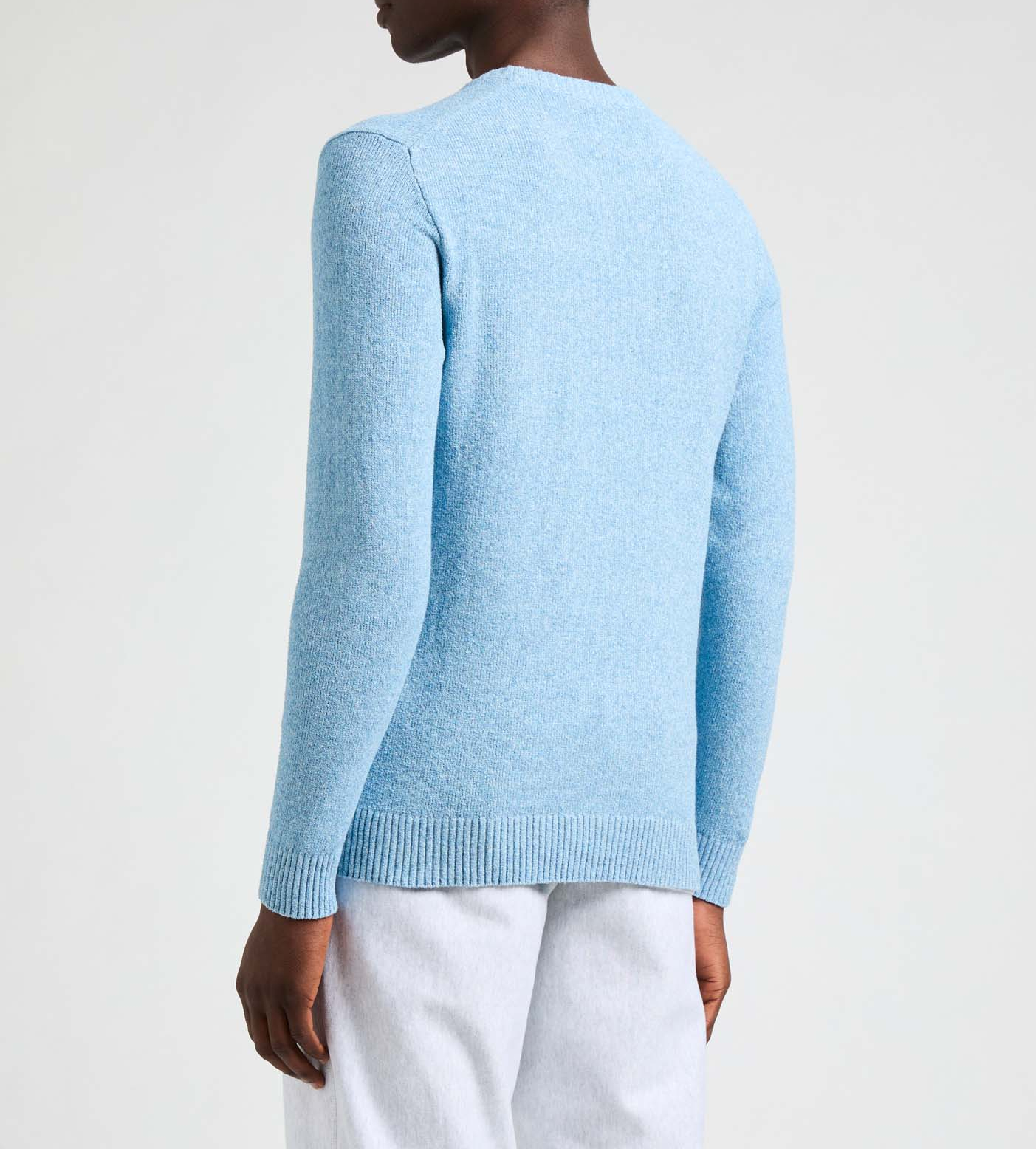 Cotton-blend jumper AU PRINTEMPS PARIS Blue