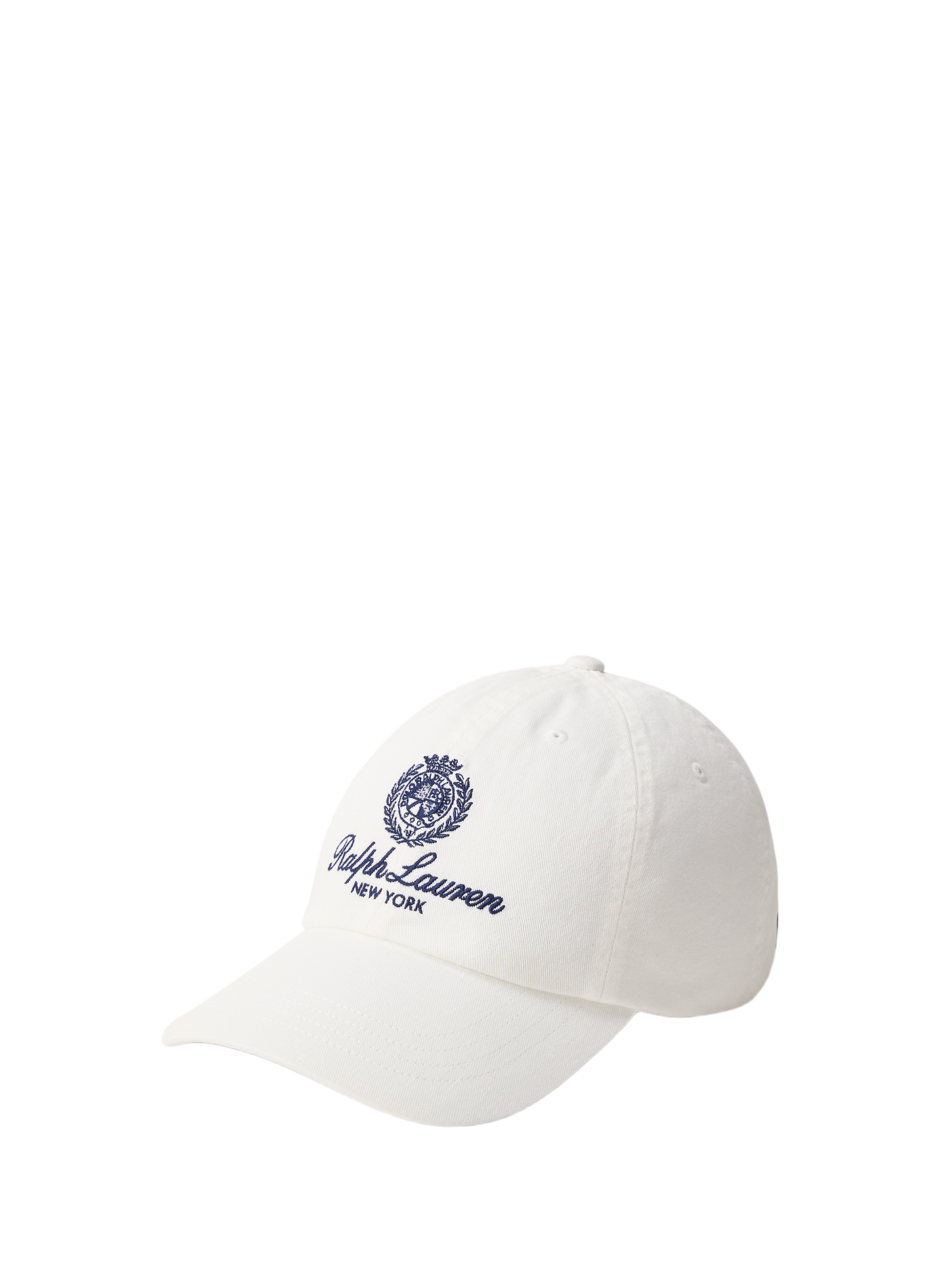 Casquette brodée en coton POLO RALPH LAUREN Blanc