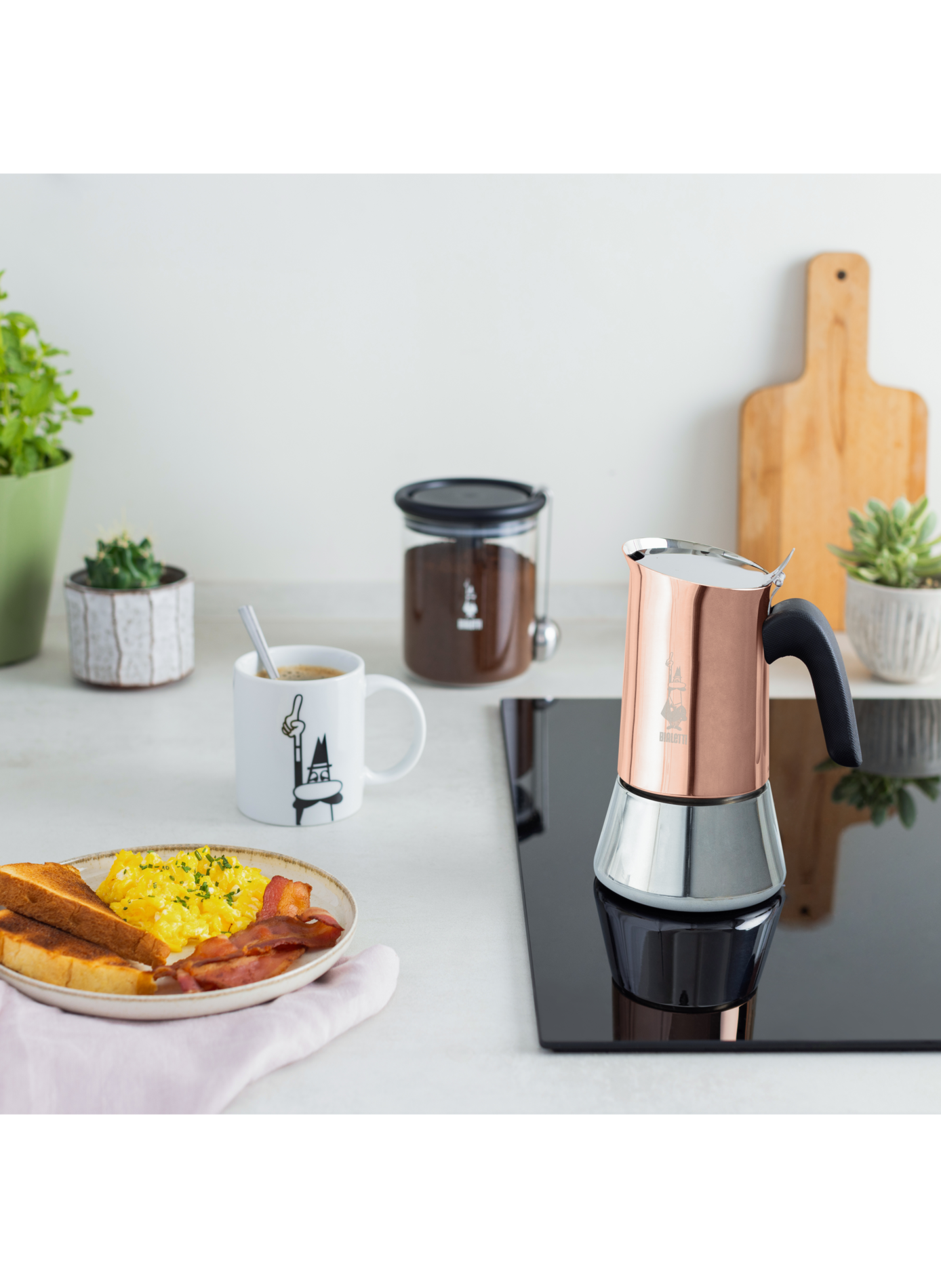 Venus Stainless Steel Coffee Maker BIALETTI Grey