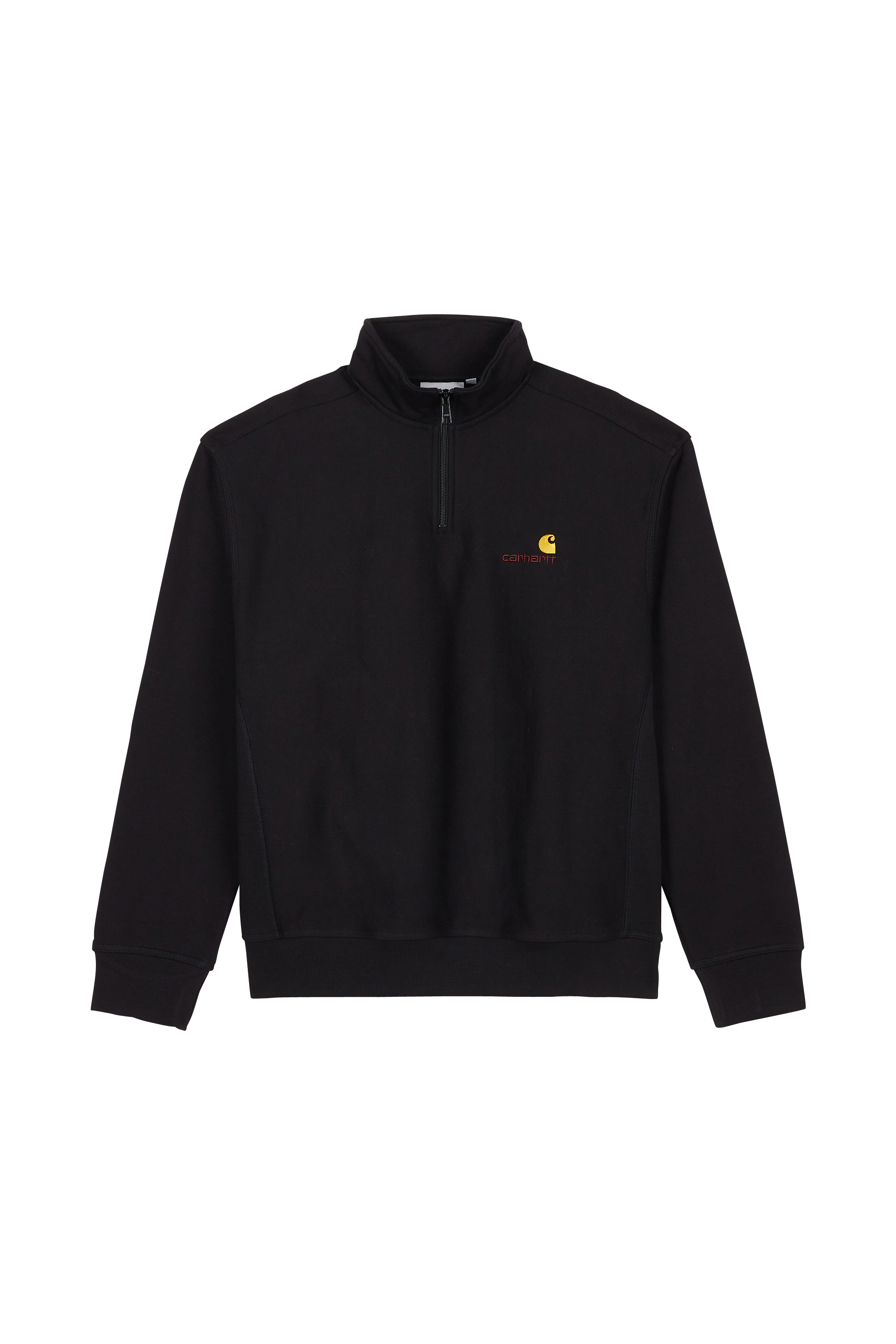 Sweat zippé half zip american script CARHARTT WIP Noir