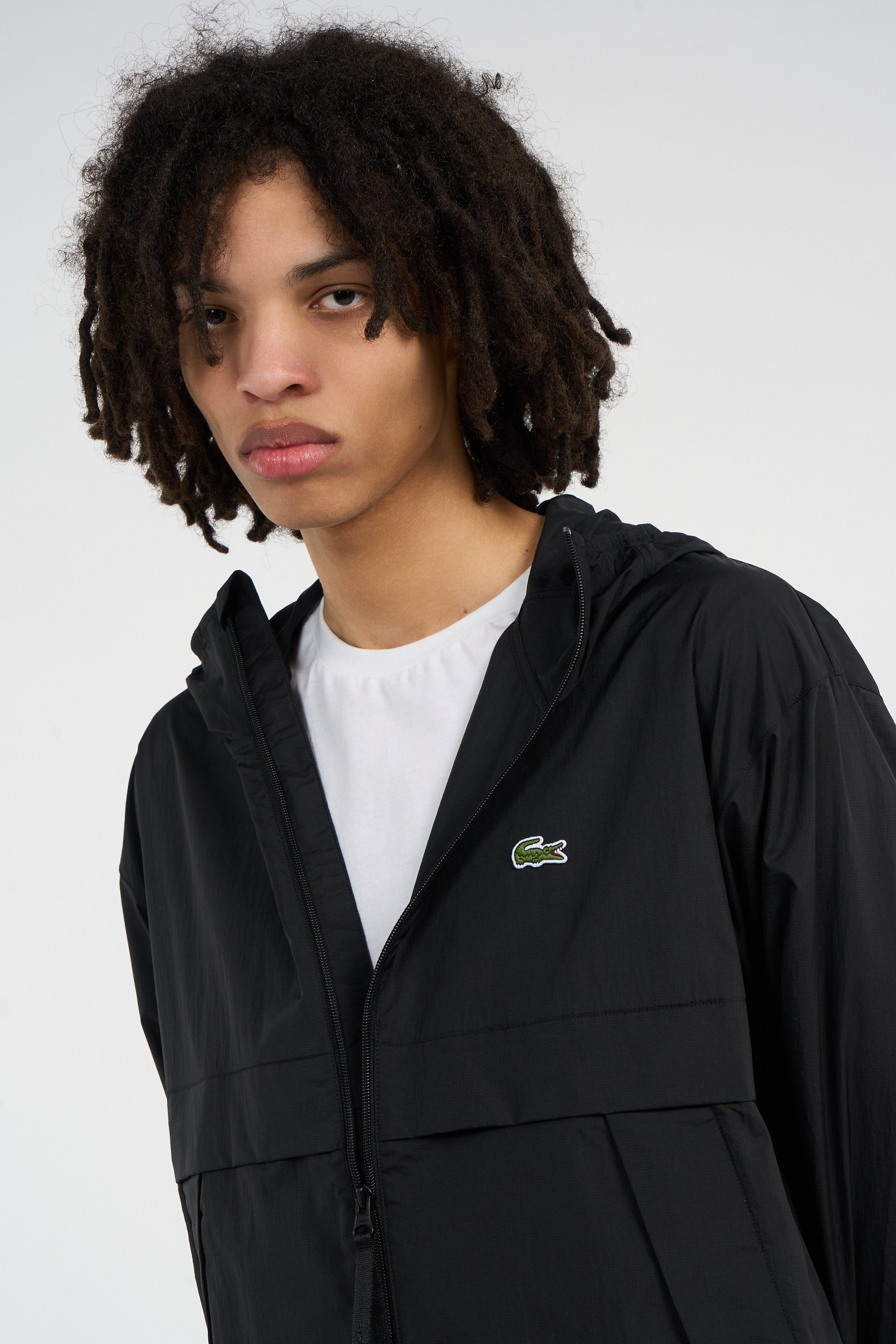 Veste de survêtement blouson LACOSTE Noir