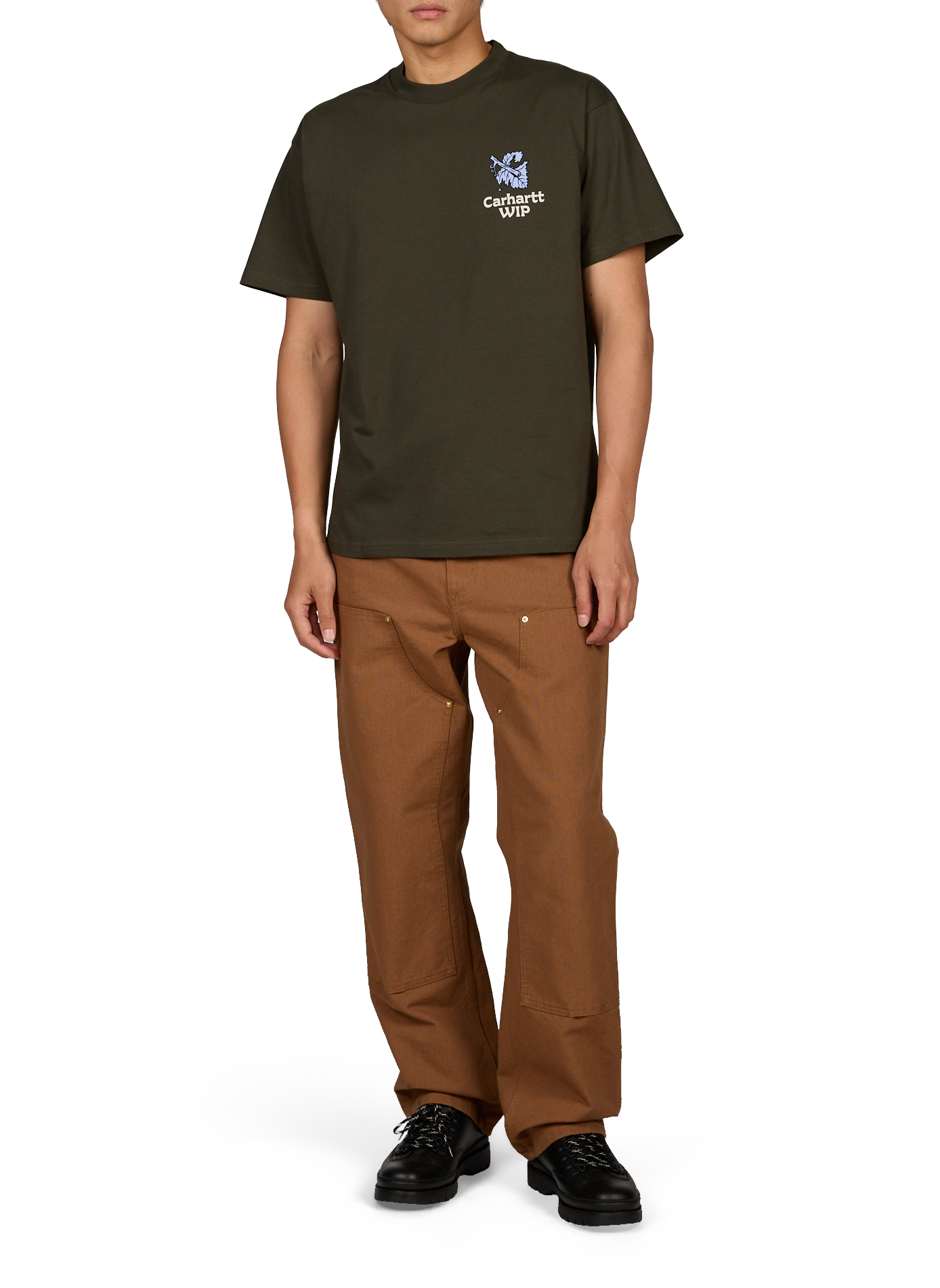 Round neck T-shirt CARHARTT WIP Green
