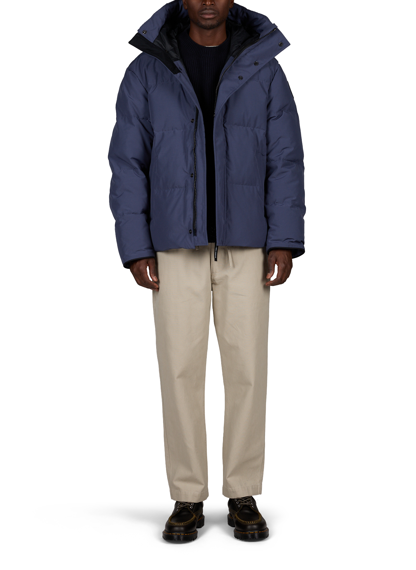 Oversized donsjack met capuchon CANADA GOOSE Blauw