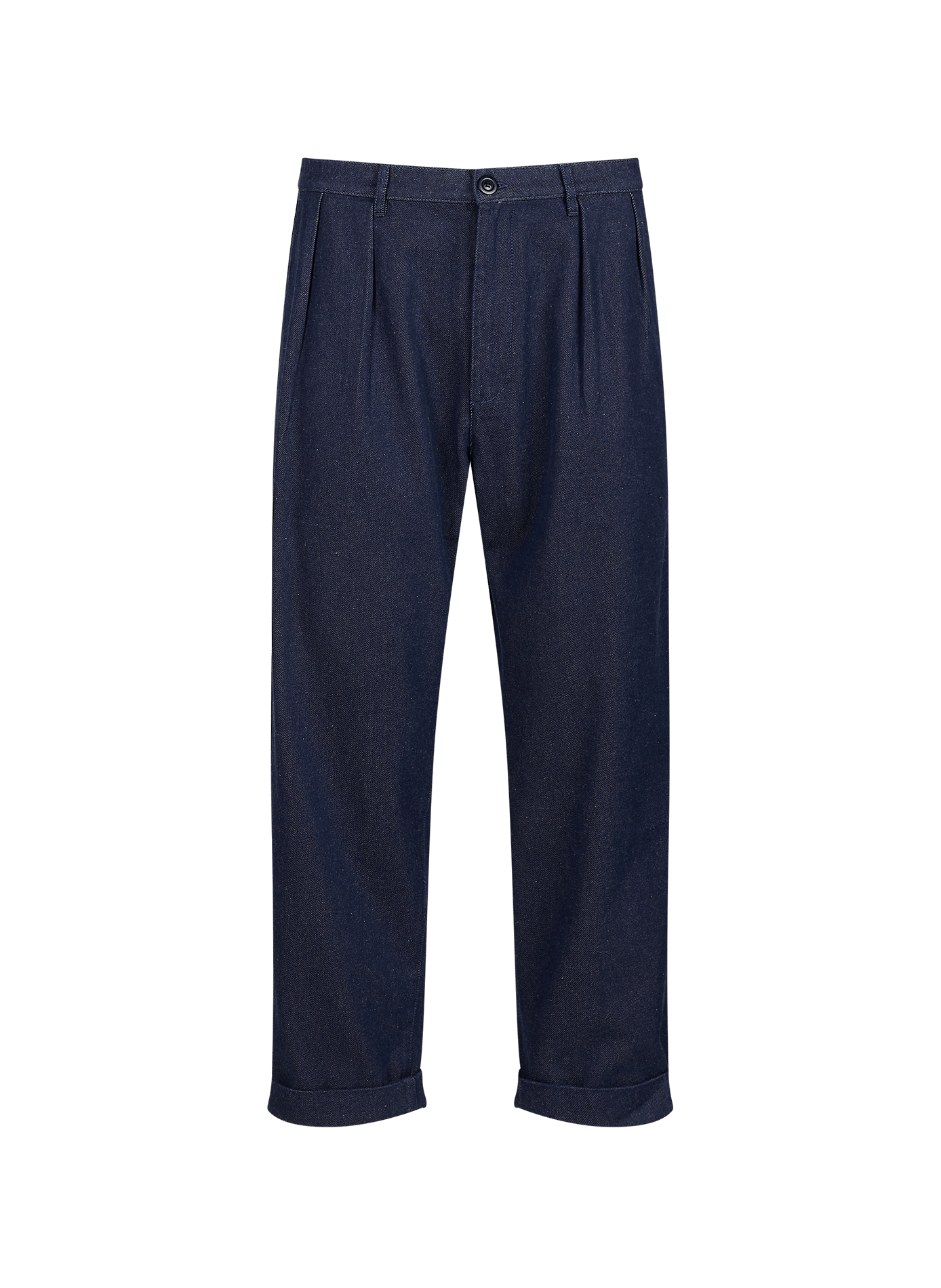 Wide cotton jeans  OLOW Blue