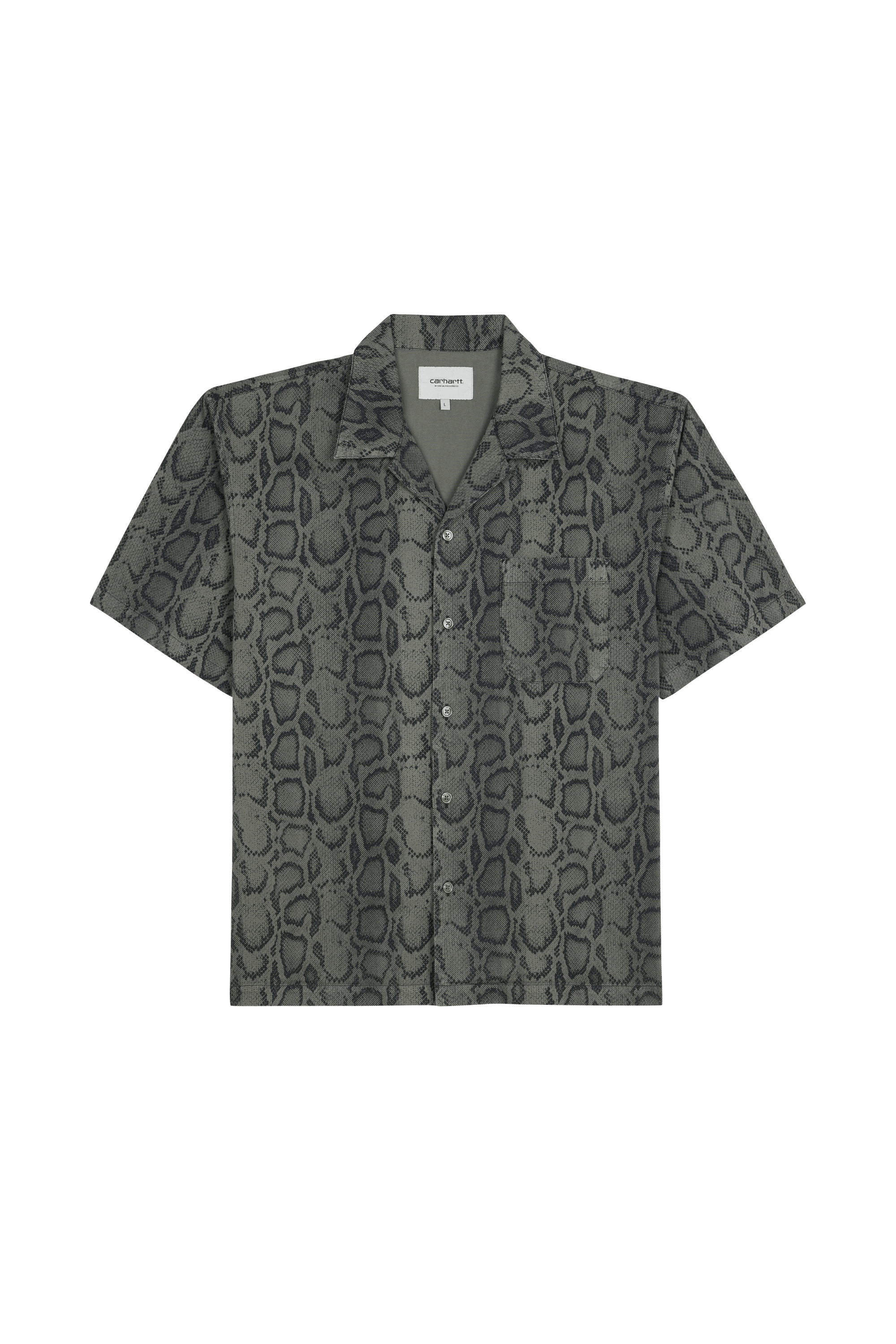 Chemise s/s snake camo shirt CARHARTT WIP Kaki