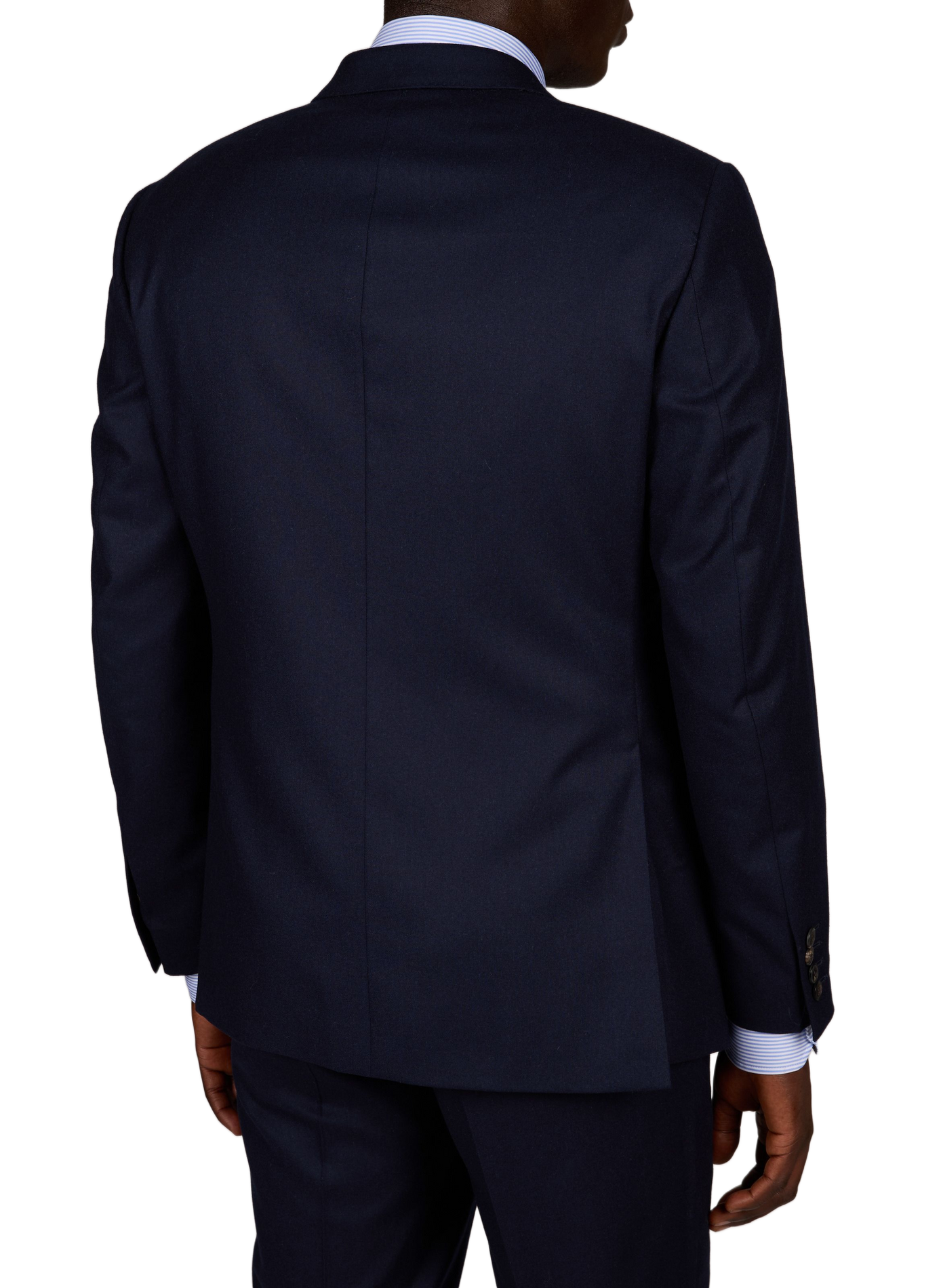 Blazer cintré en laine HACKETT Bleu