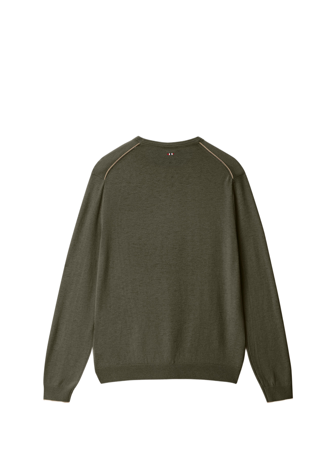 Round-neck wool jumper NAPAPIJRI Khaki
