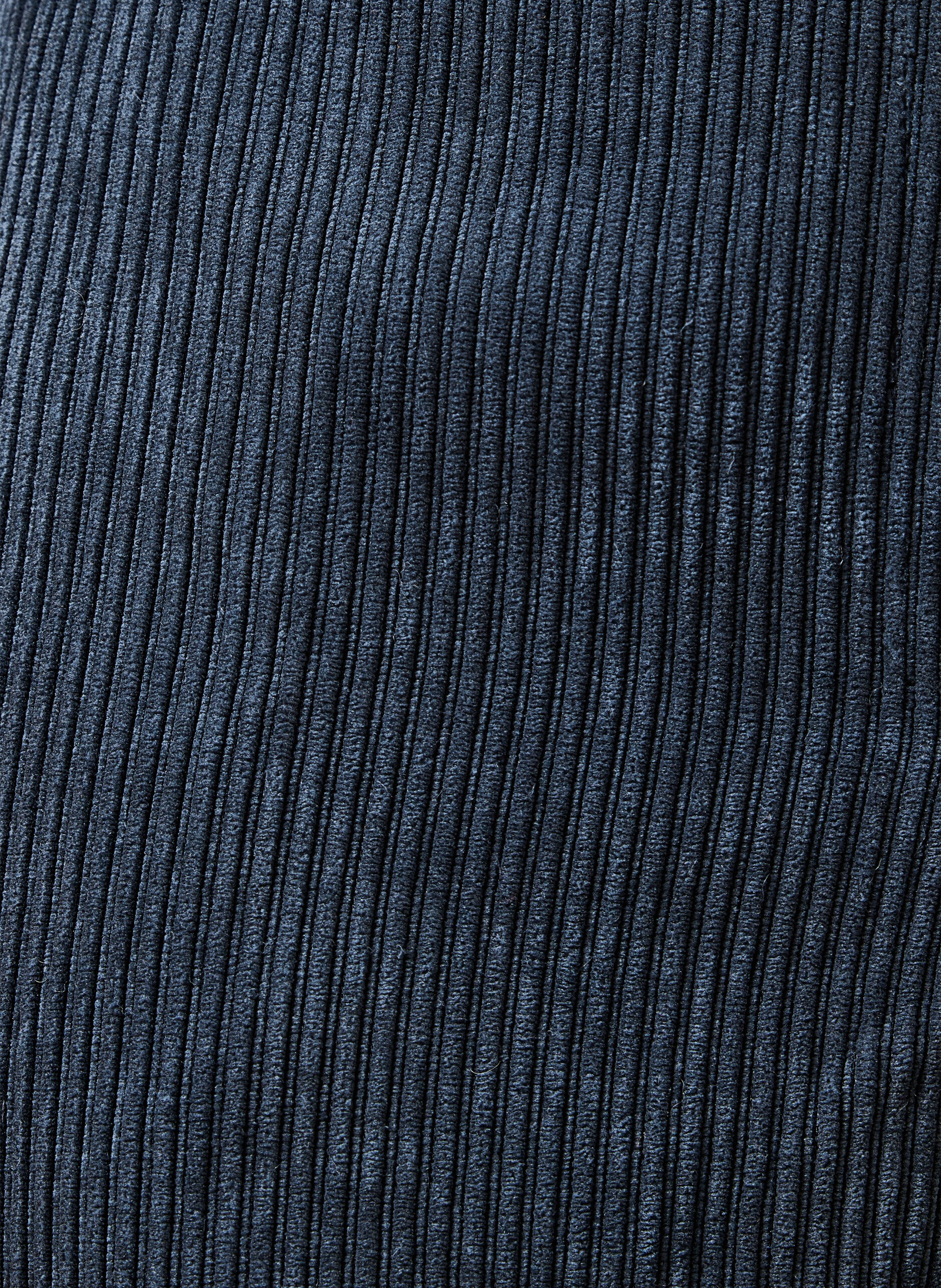 Cropped ribfluwelen broek LA FEE MARABOUTEE Blauw