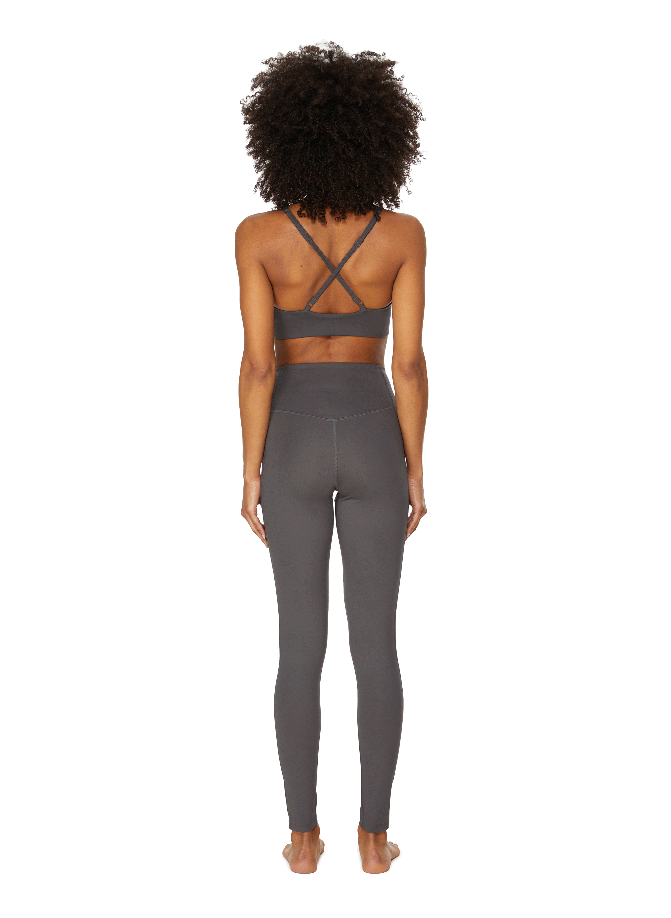 Leggings with pockets GIRLFRIEND COLLECTIVE Grey