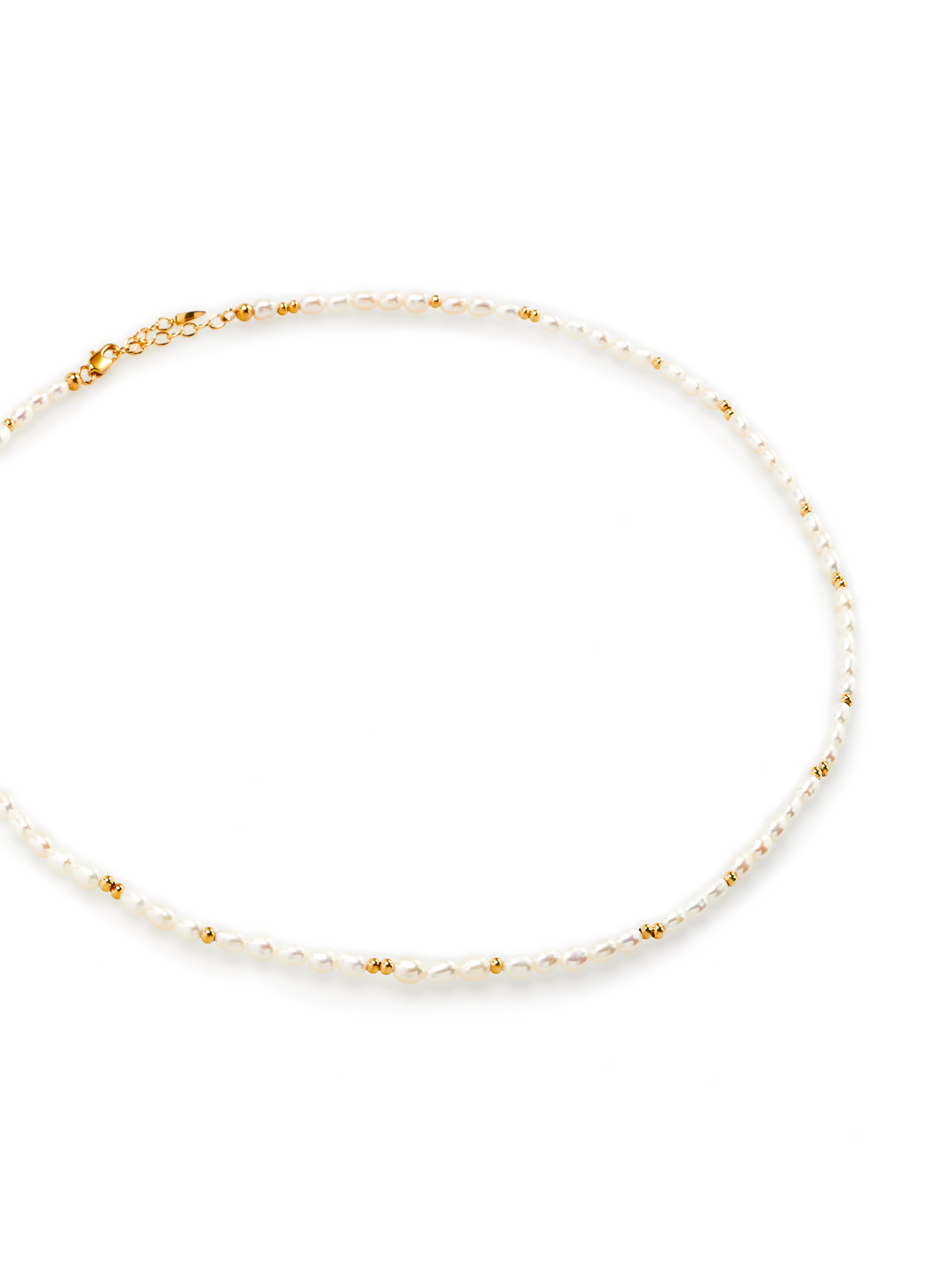 Collier perles medium