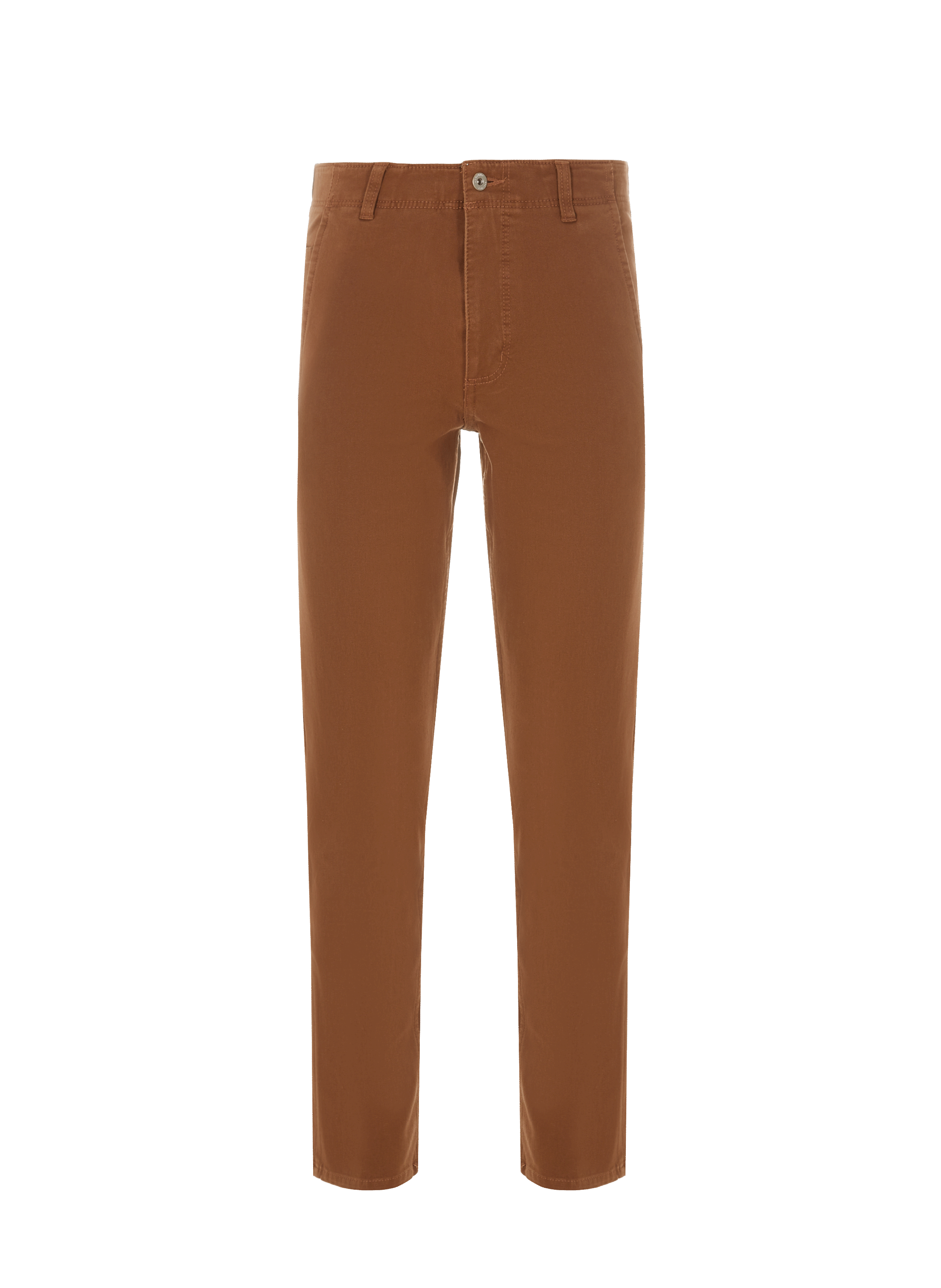 DOCKERS Pantalon slim en coton Marron