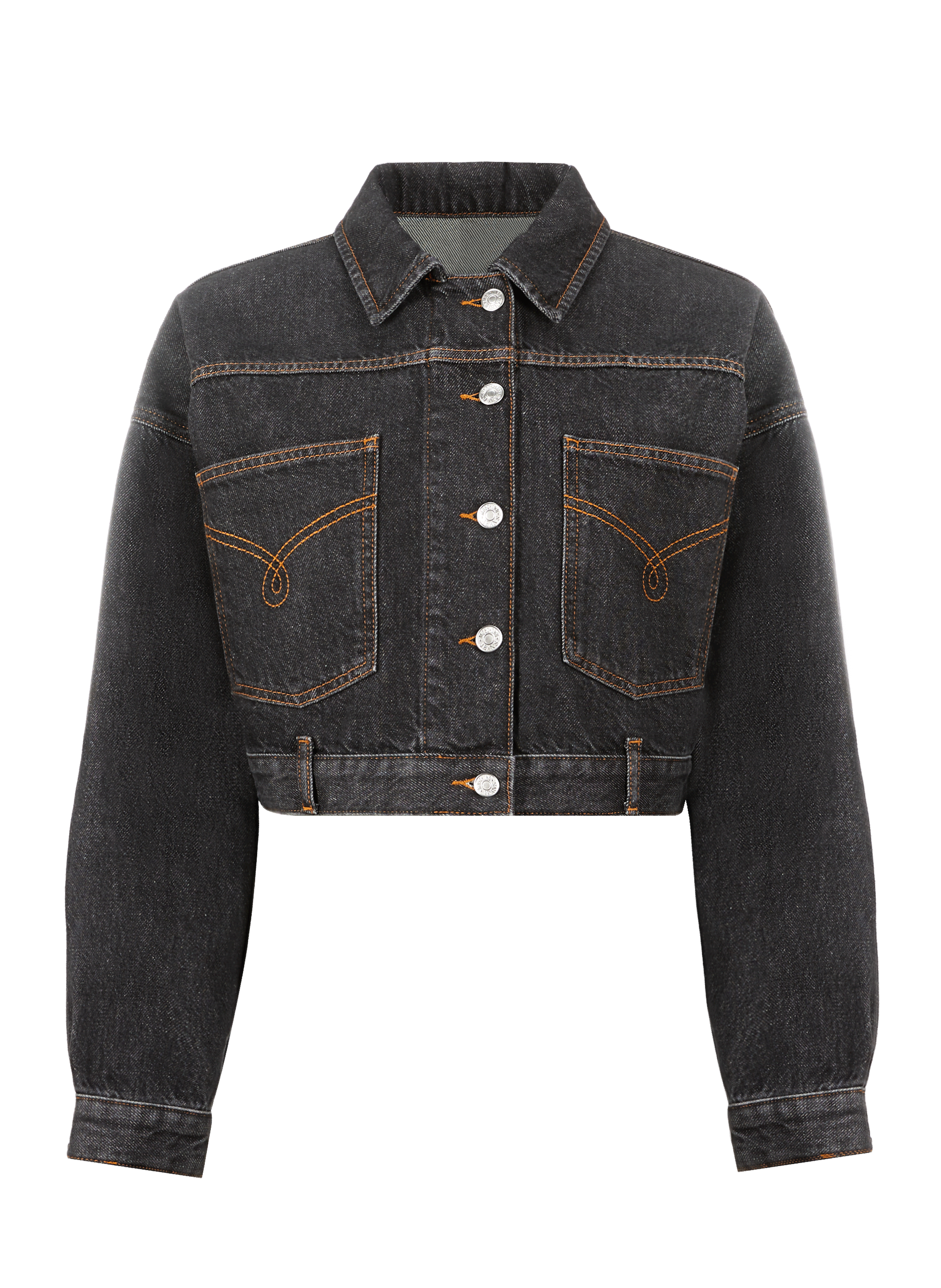 Veste en jean courte