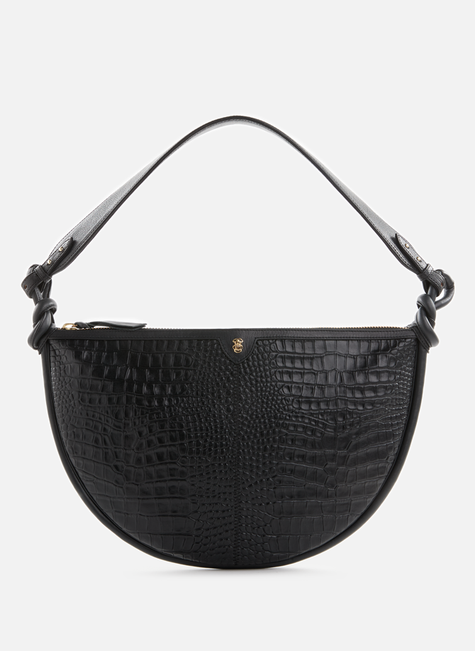 Leather handbag  CLARIS VIROT