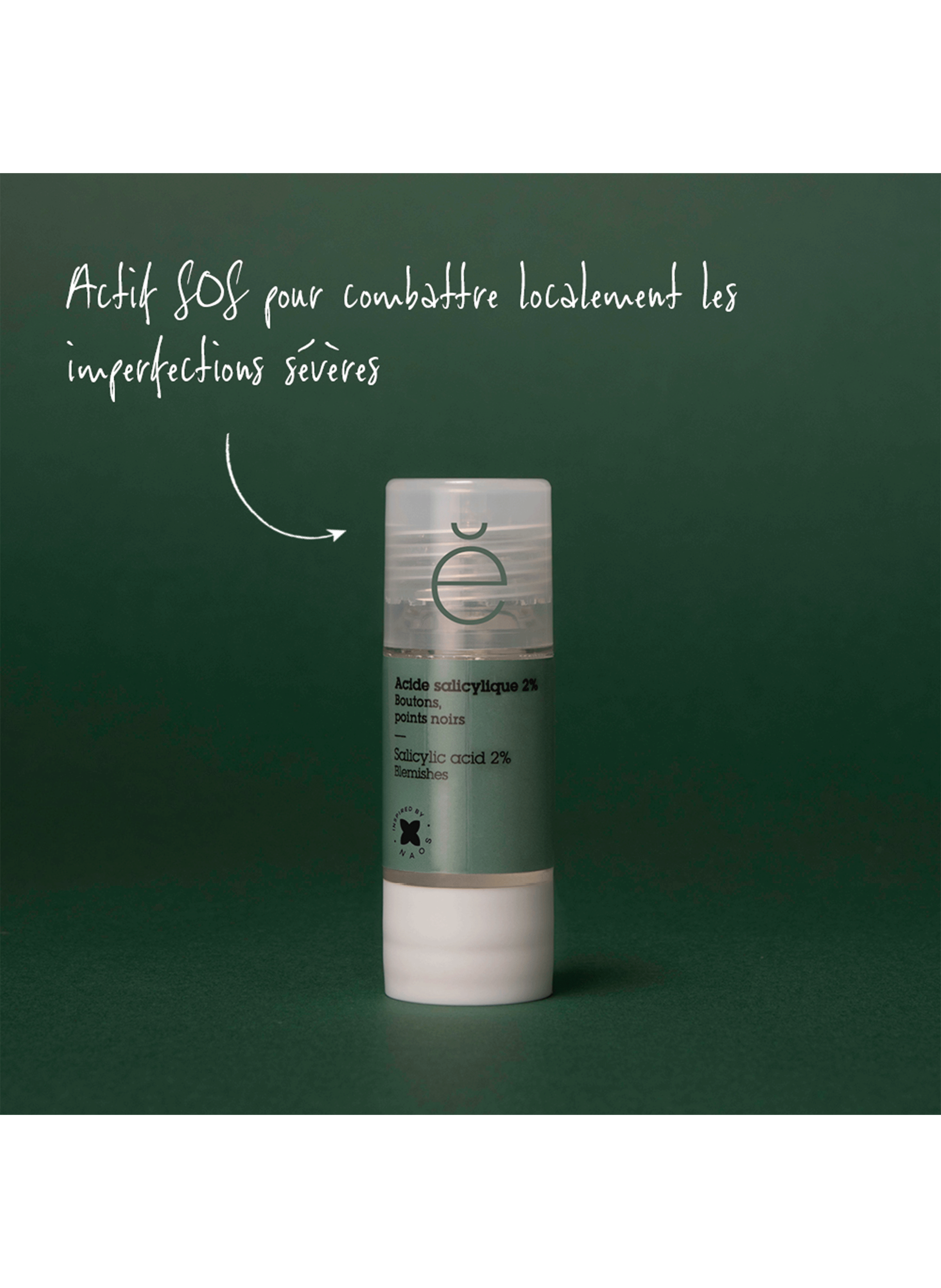 Actif pur acide salicylique 2% ETAT PUR No color