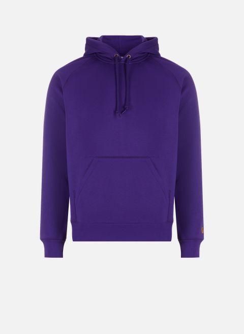 Purple cotton hoodieCARHARTT WIP 
