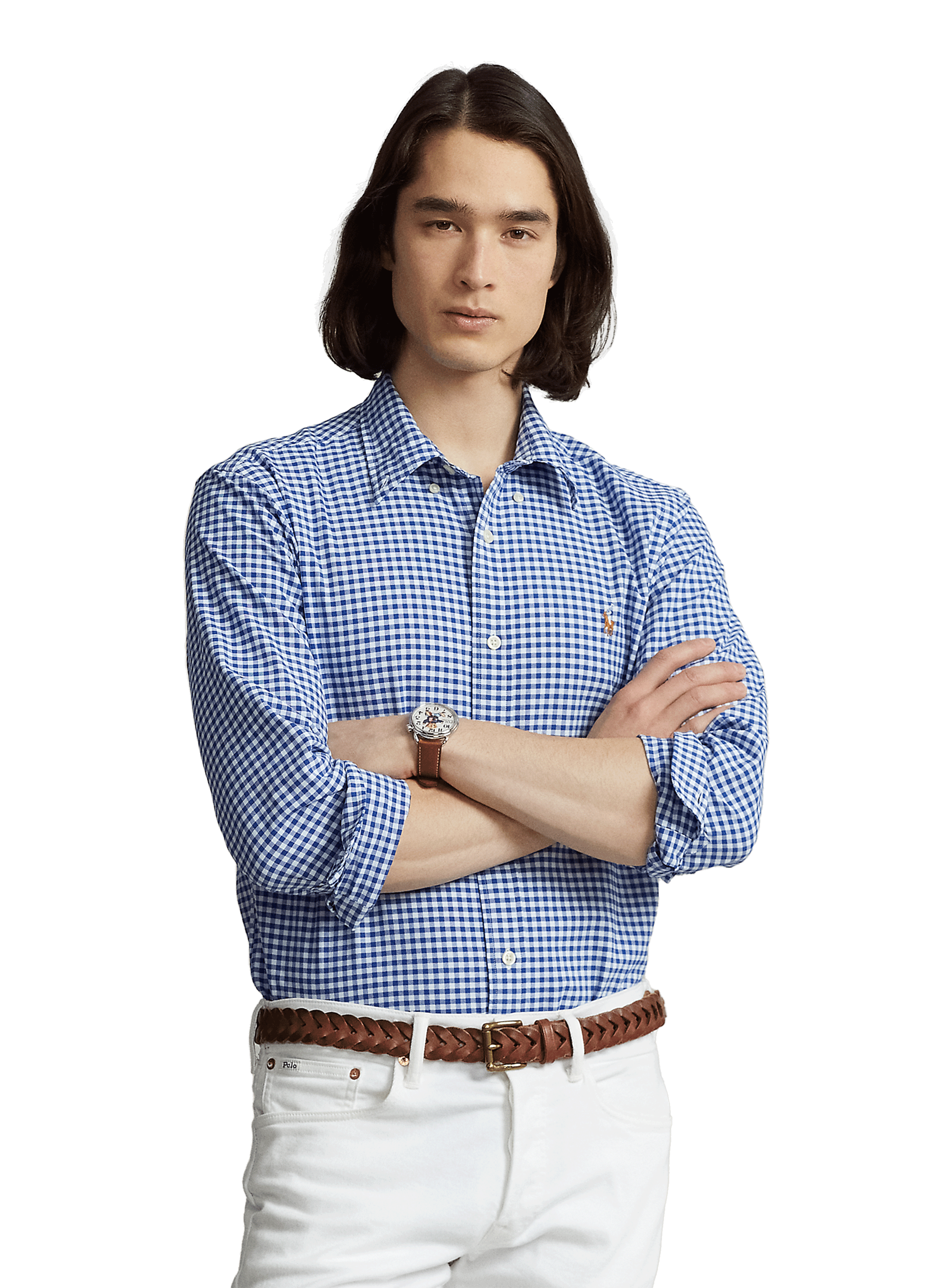 Chemise à carreaux Bleu by POLO RALPH LAUREN POLO RALPH LAUREN Chemise à carreaux Bleu