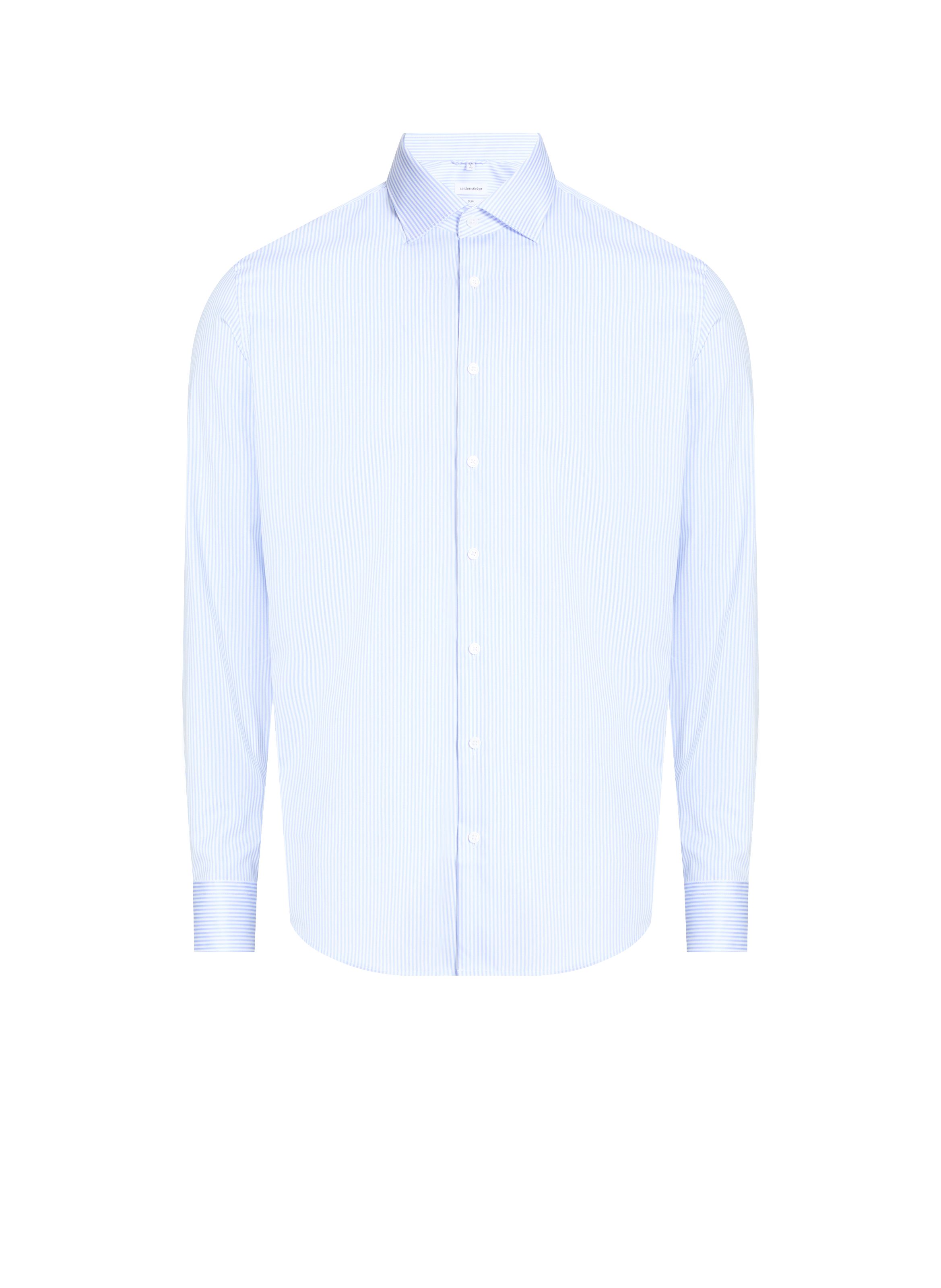 SEIDENSTICKER Non-iron shirt Blue
