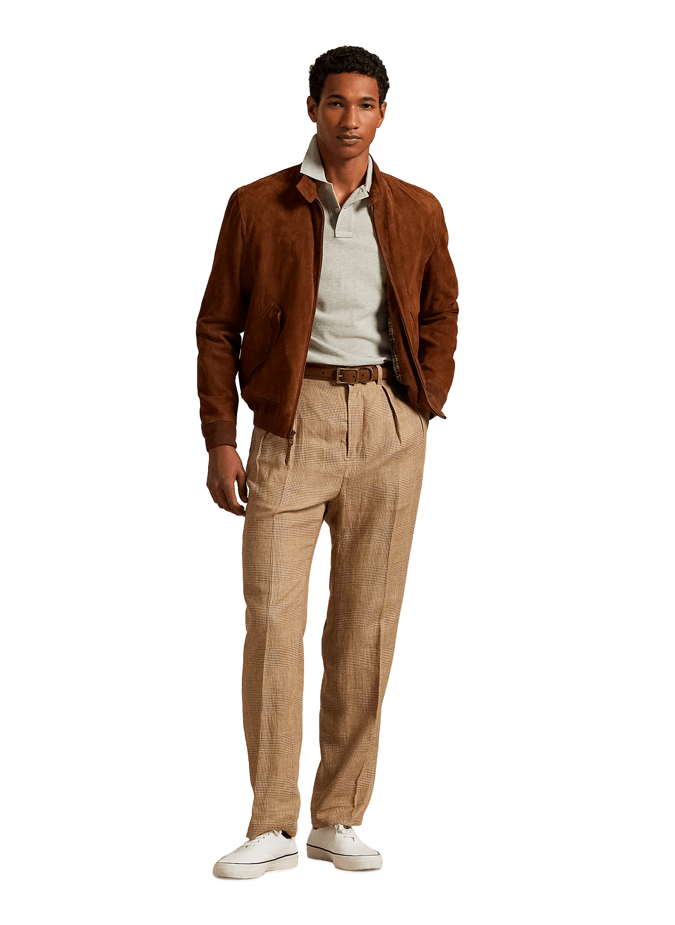 Organic cotton piqué polo shirt POLO RALPH LAUREN Grey