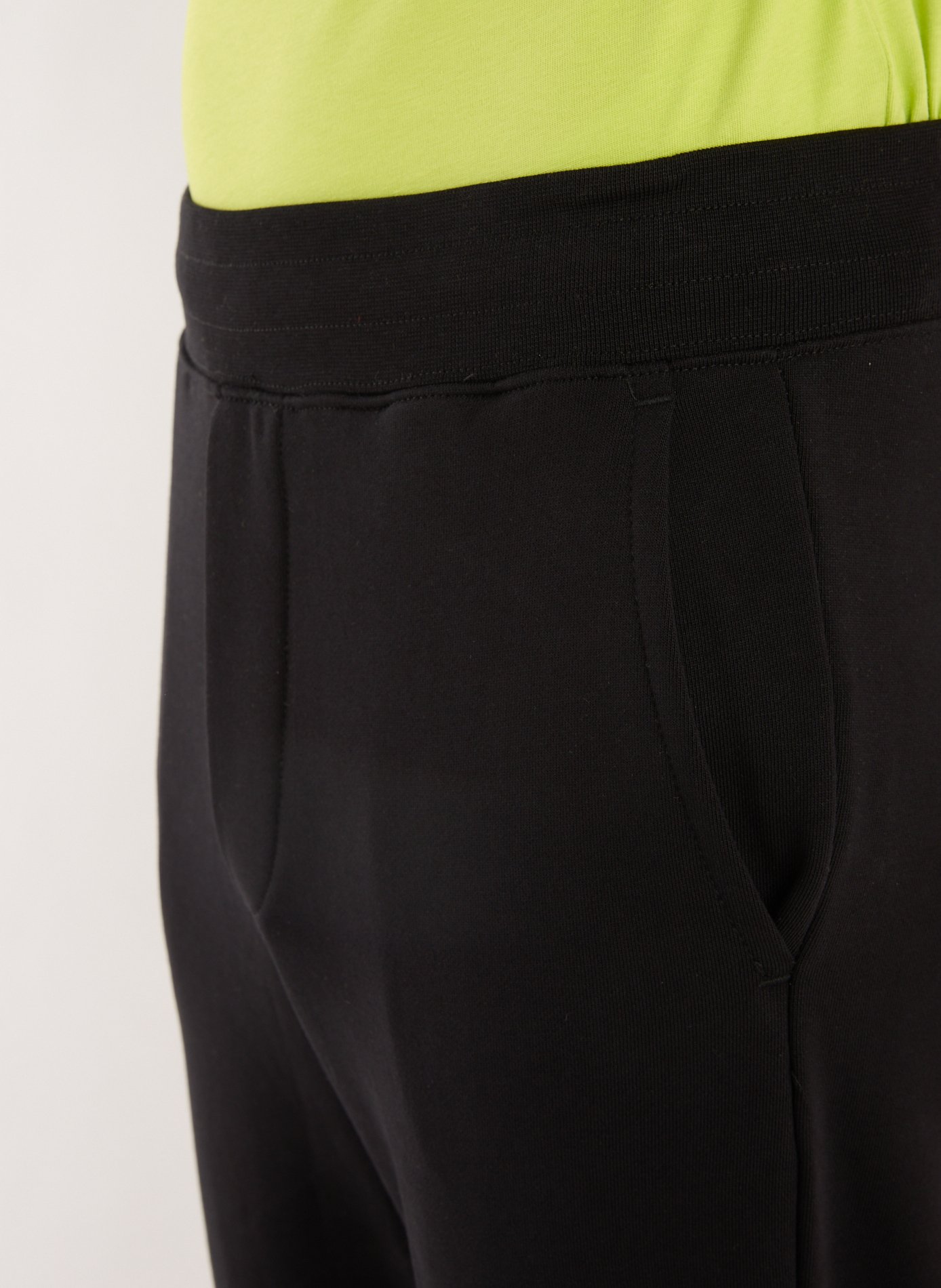 Cotton joggers AU PRINTEMPS PARIS Black