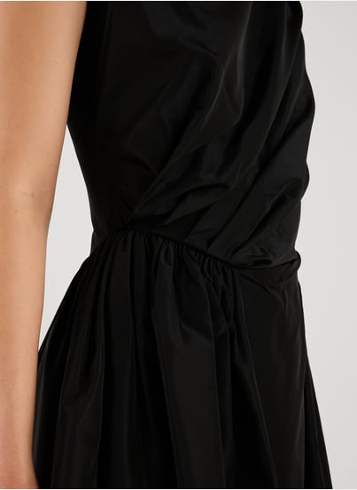 Draped dress in blended acetate SIMONE ROCHA Draped dress in blended acetate SIMONE ROCHA