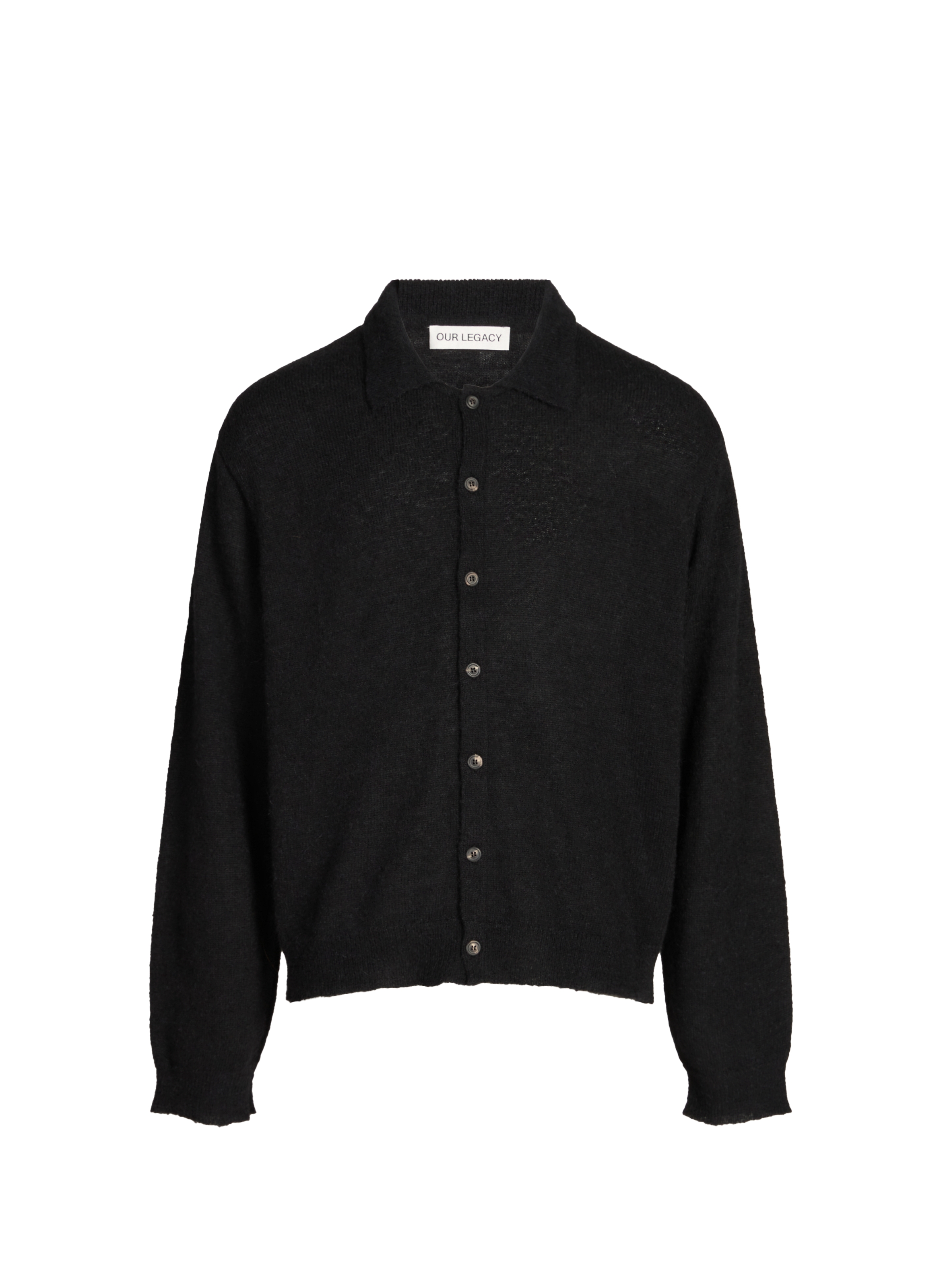 Pull en maille et duveteux OUR LEGACY Noir