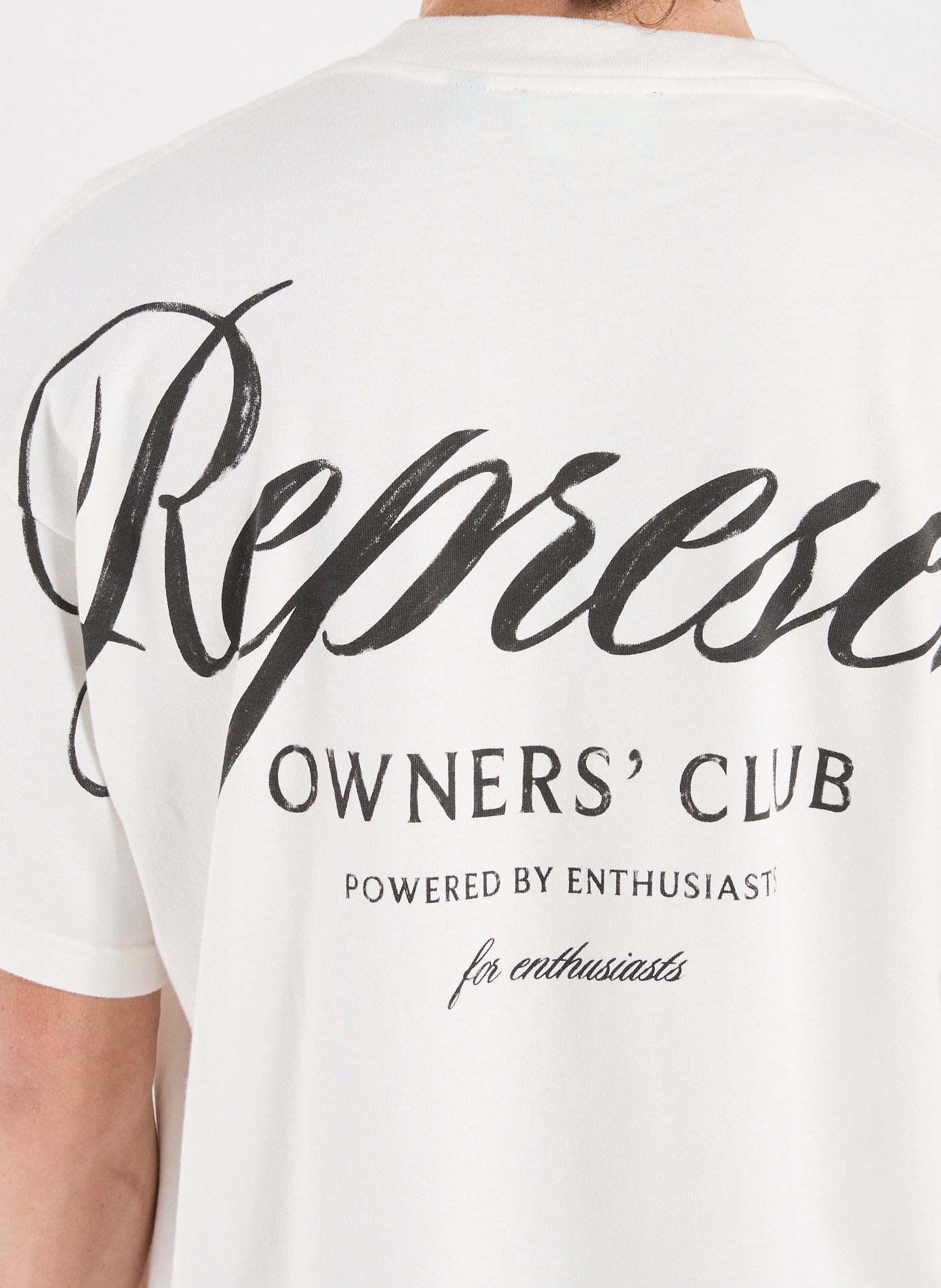 Loose cotton T-shirt REPRESENT White