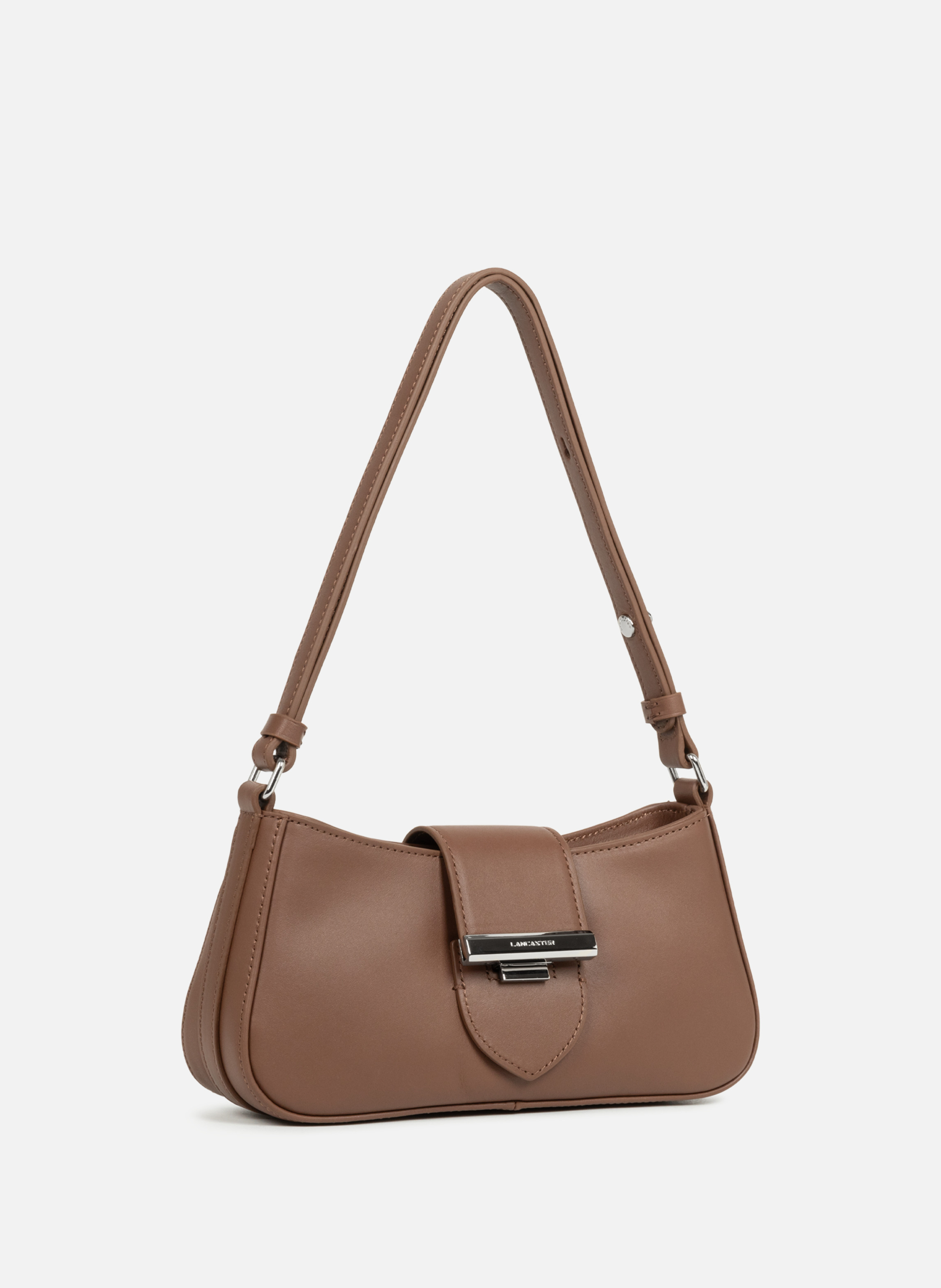Petit sac besace - paris ily LANCASTER Marron