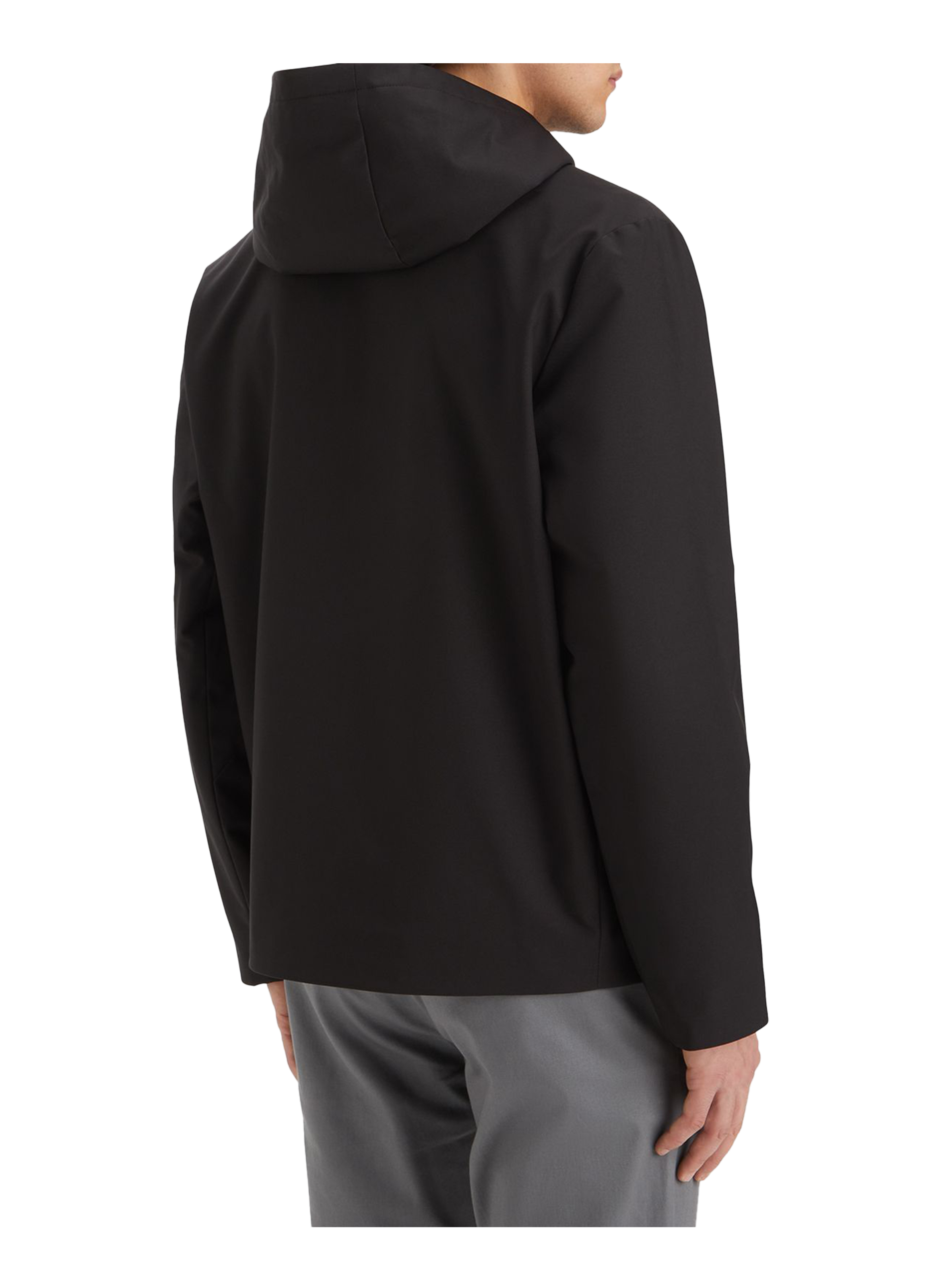 Blouson à capuche en coton mélangé DOCKERS Noir