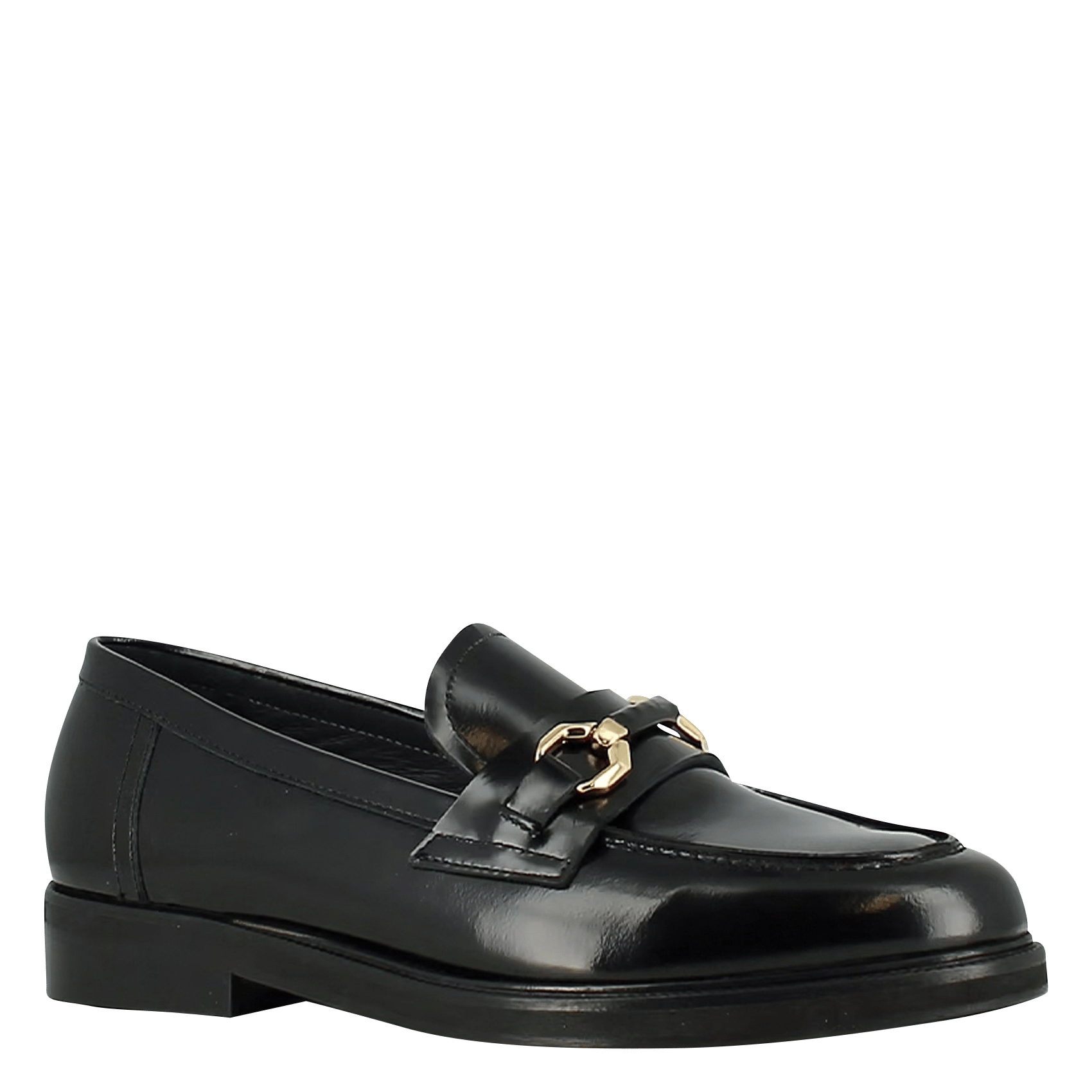 Mocassins en cuir Drop JONAK Noir