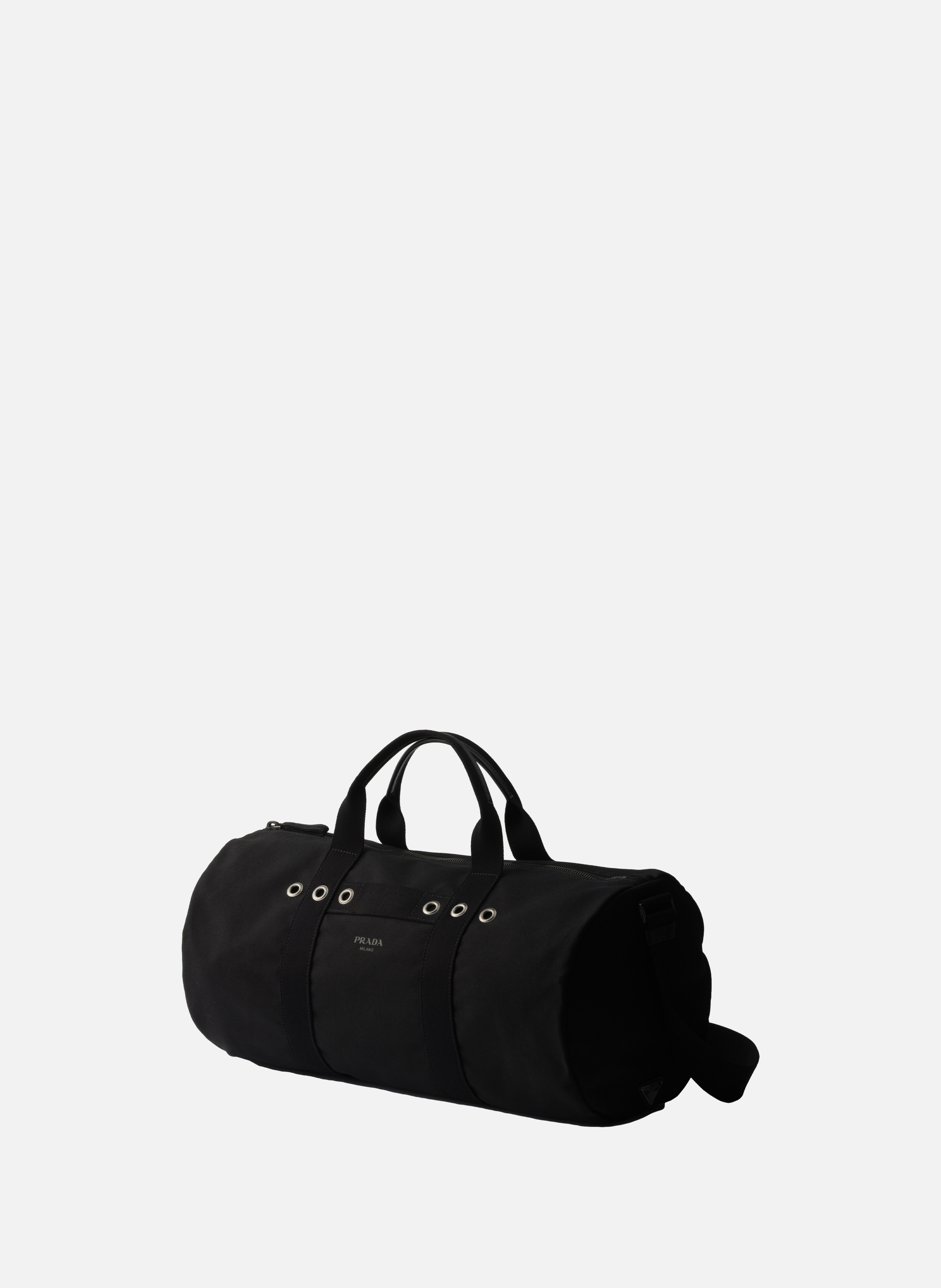 Sac marin en toile PRADA Noir